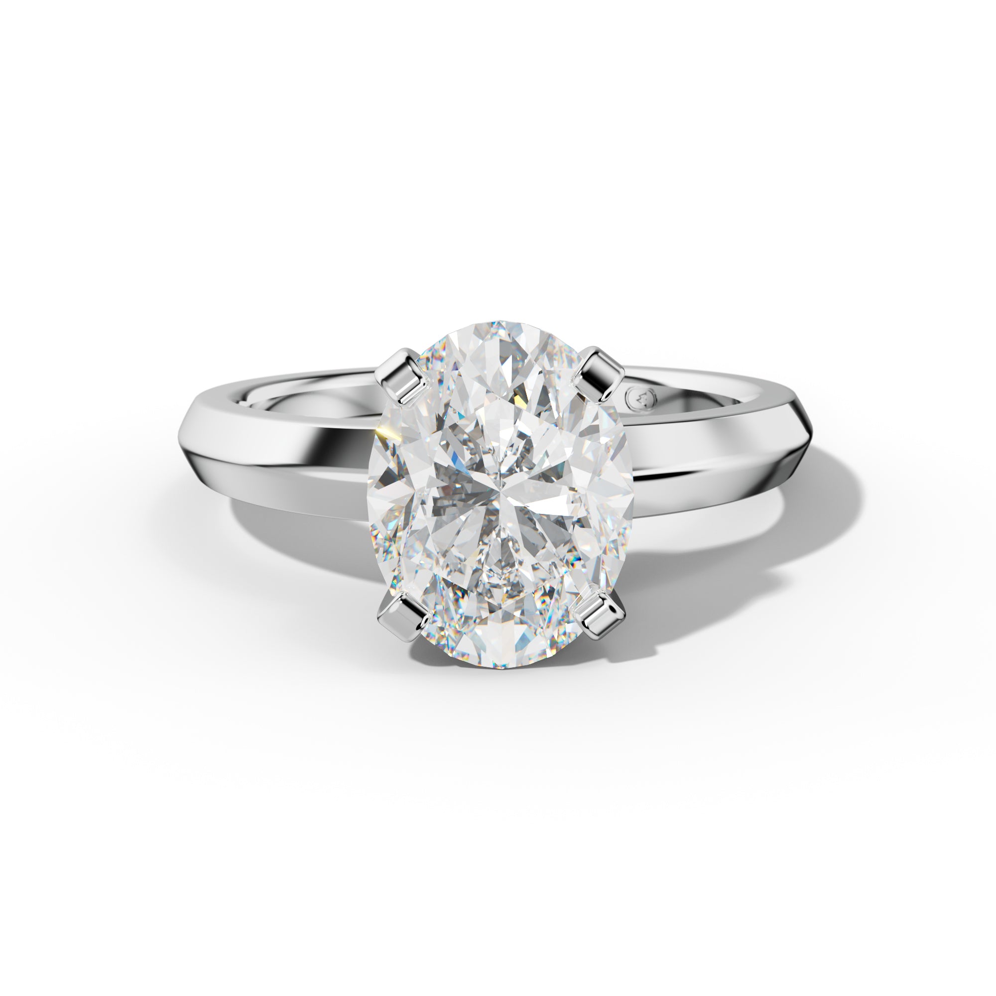 Nia Oval Diamond Engagement Ring