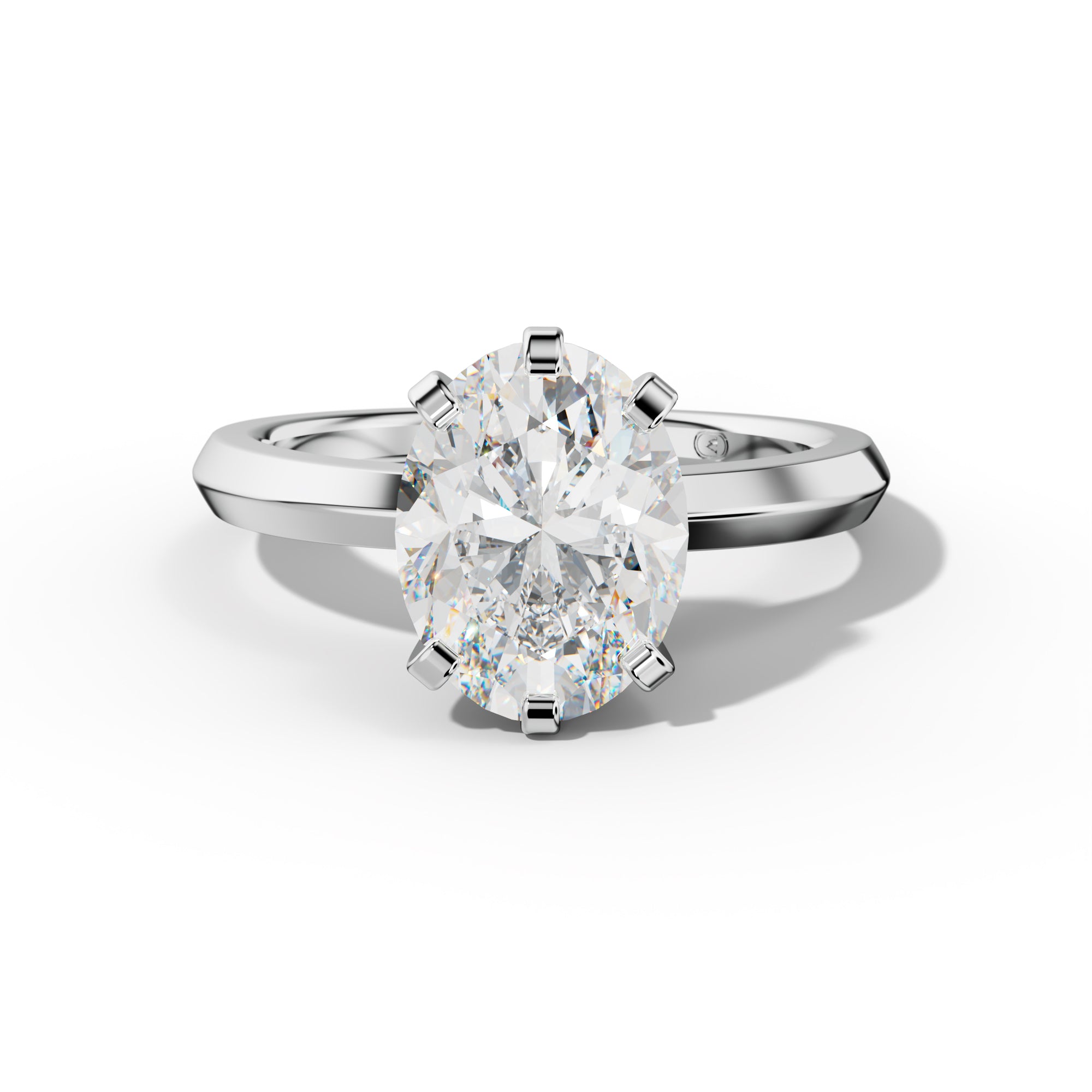 Lina Oval Diamond Engagement Ring