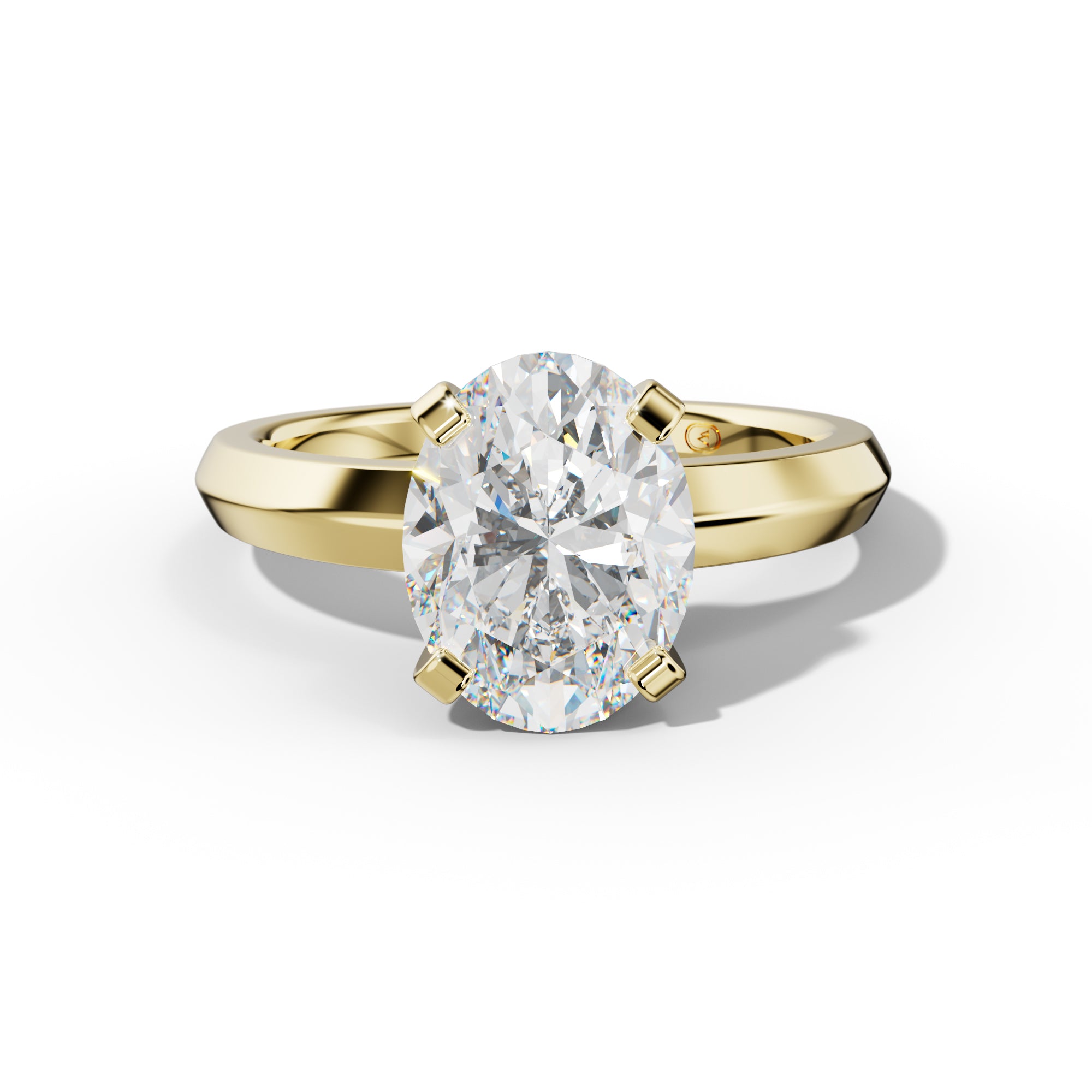 Nia Oval Diamond Engagement Ring