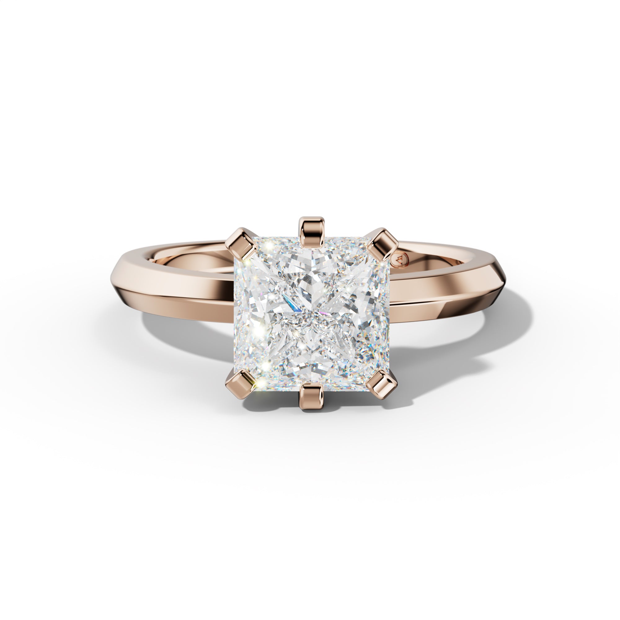 Lina Princess Cut  Engagement Ring