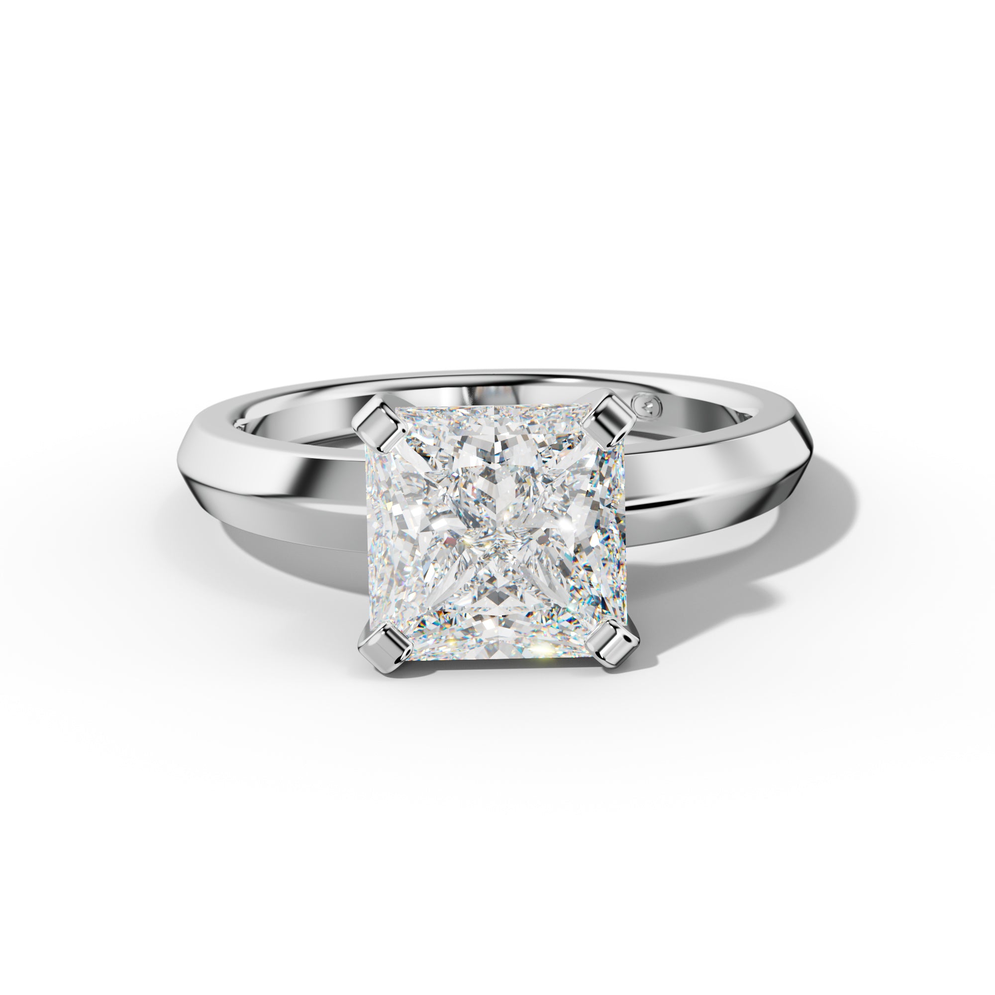 Nia Princess Cut Engagement Ring
