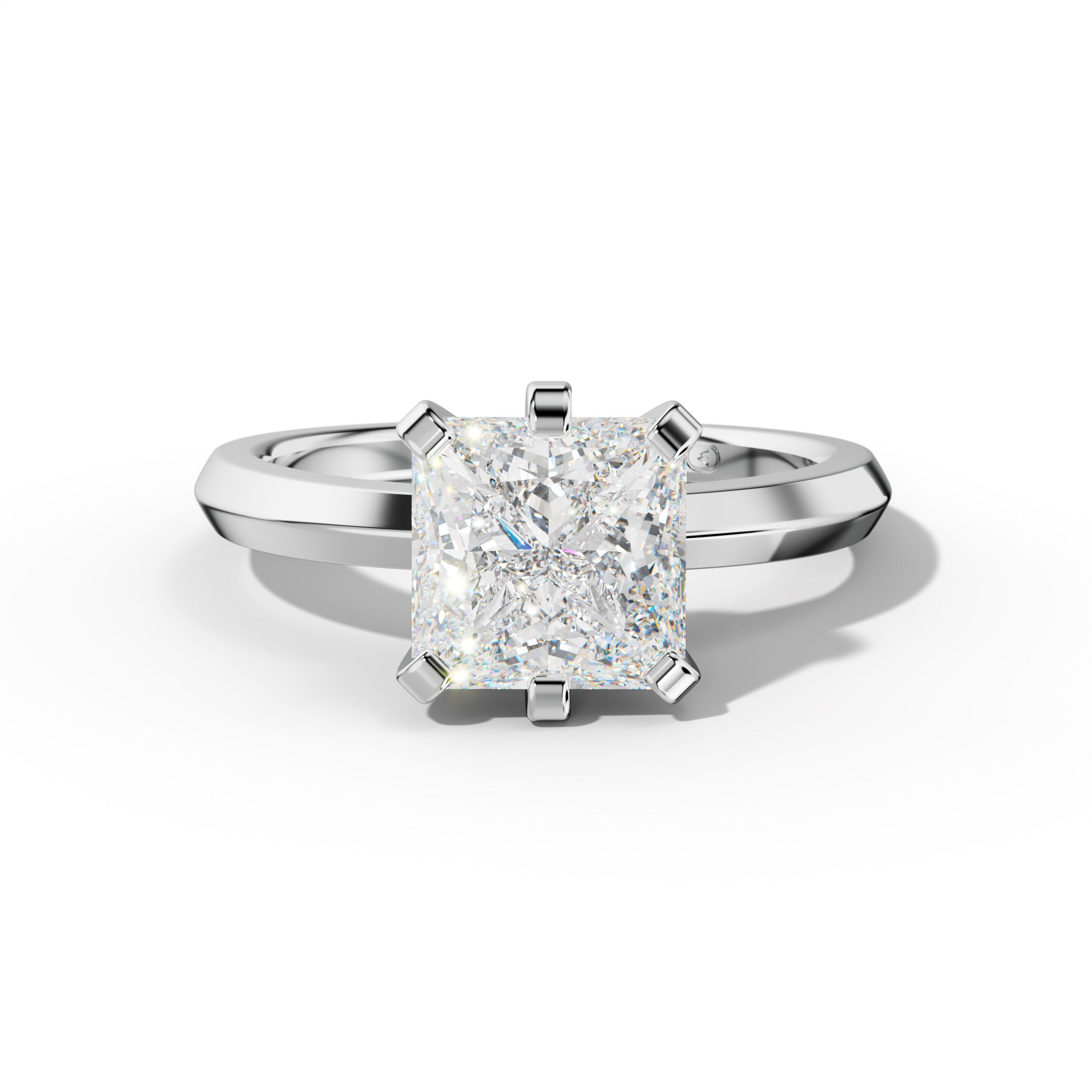 Lina Princess Cut  Engagement Ring