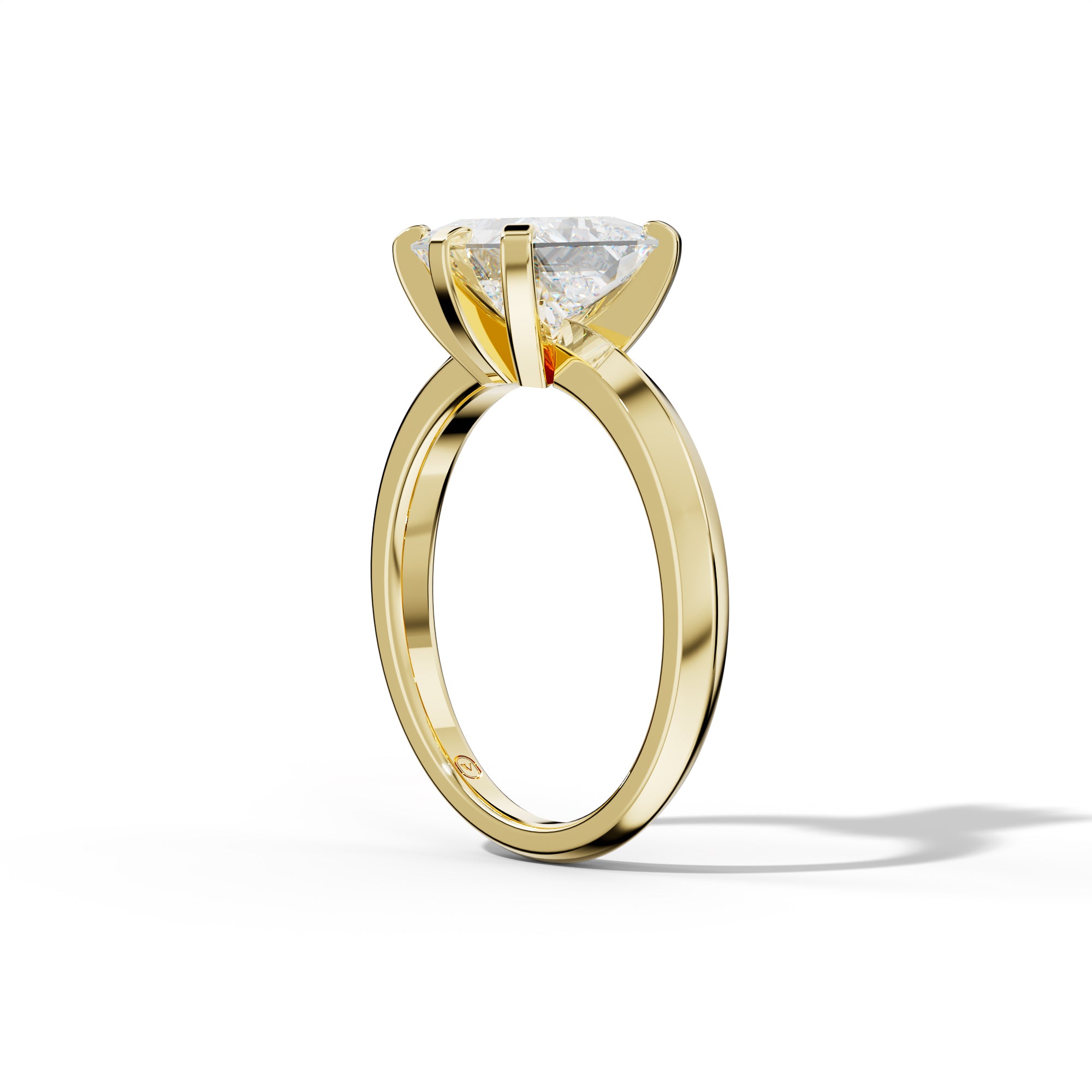 Lina Princess Cut  Engagement Ring