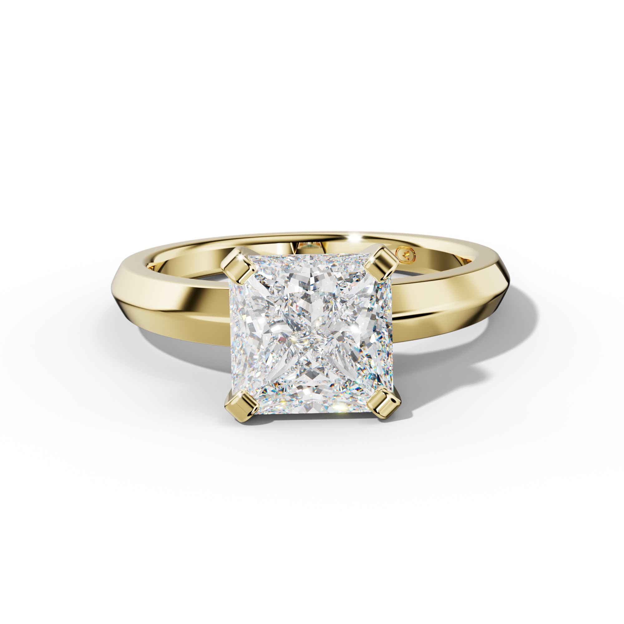 Nia Princess Cut Engagement Ring