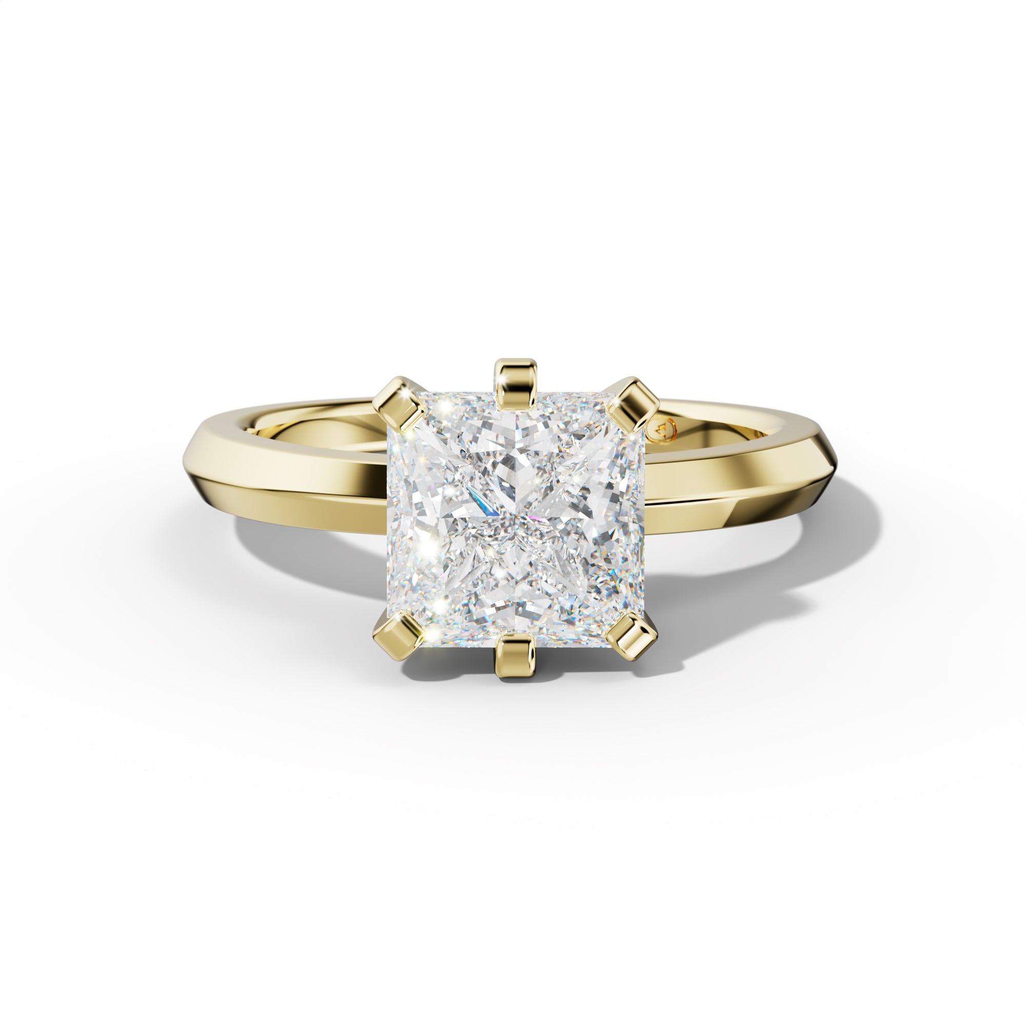 Lina Princess Cut  Engagement Ring