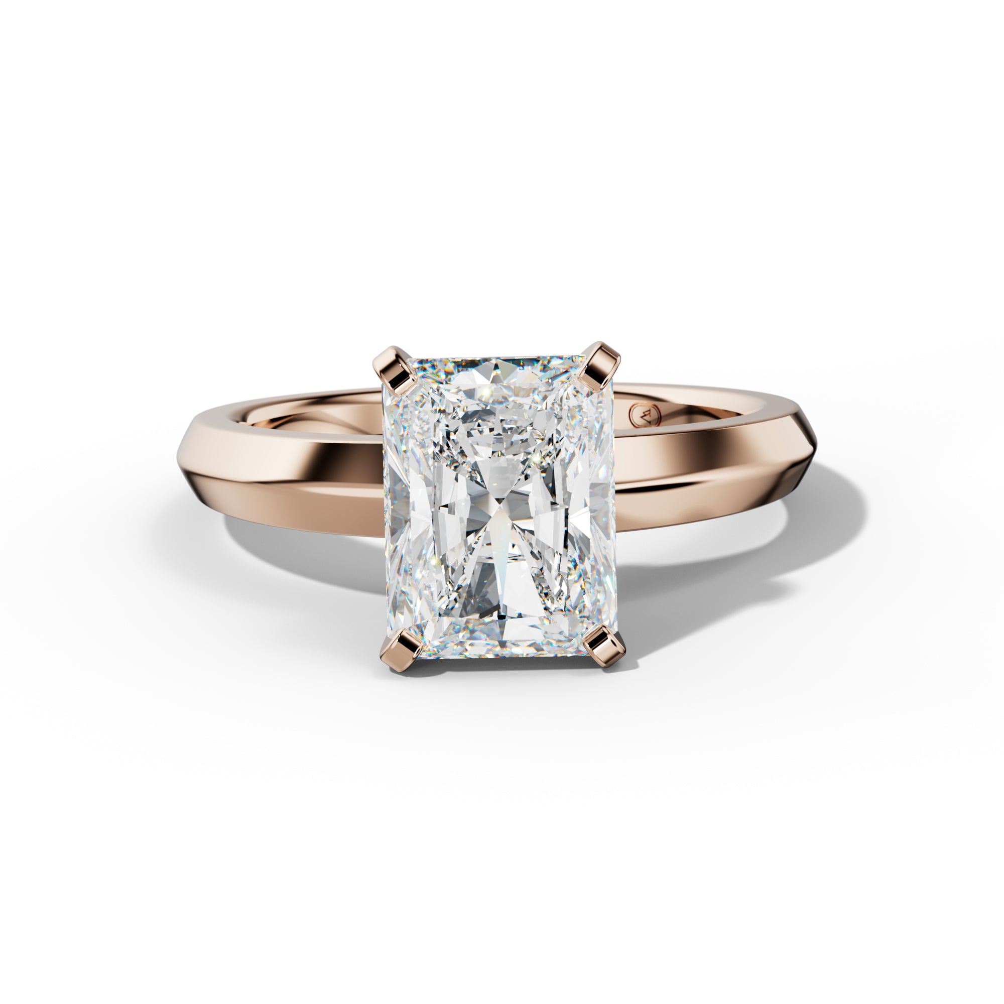 Nia Round Diamond Engagement Ring