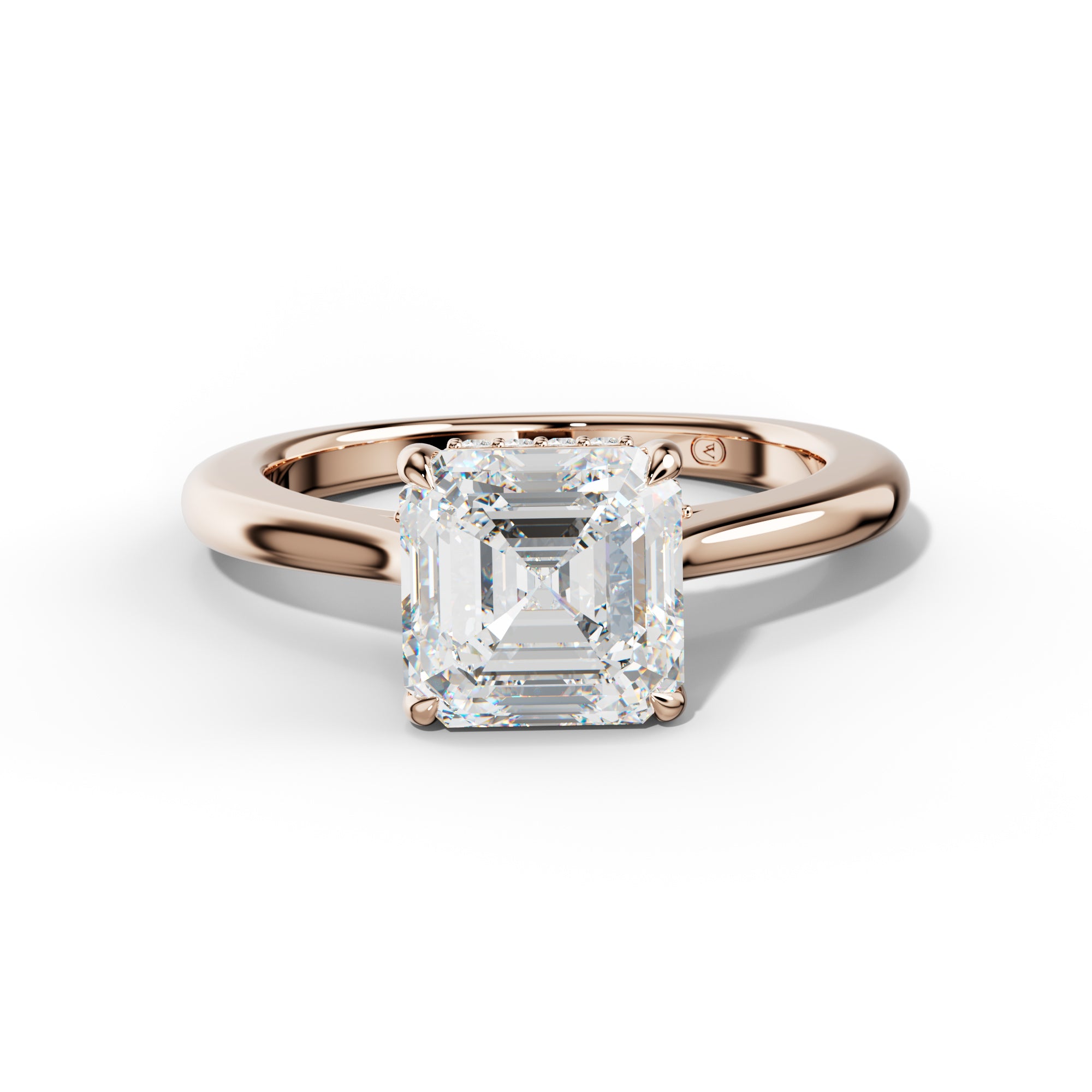 Millie Asscher Diamond Engagement Ring
