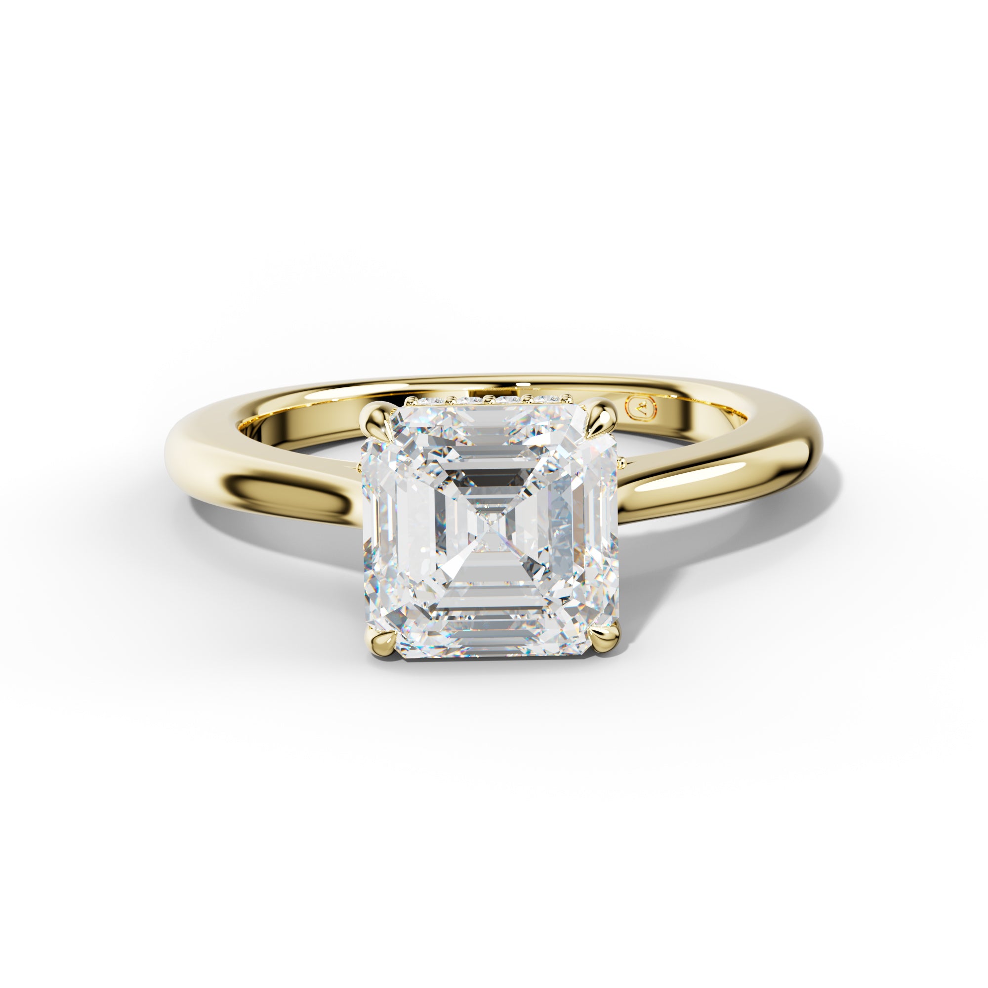 Millie Asscher Diamond Engagement Ring