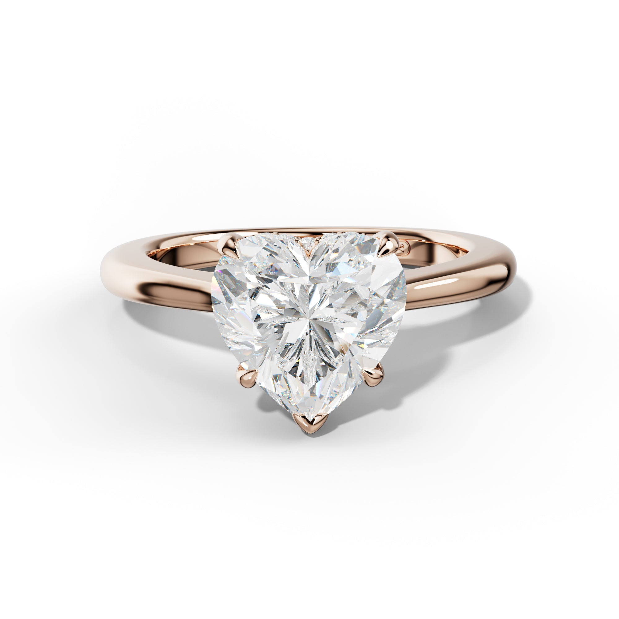 Millie Heart Diamond Engagement Ring