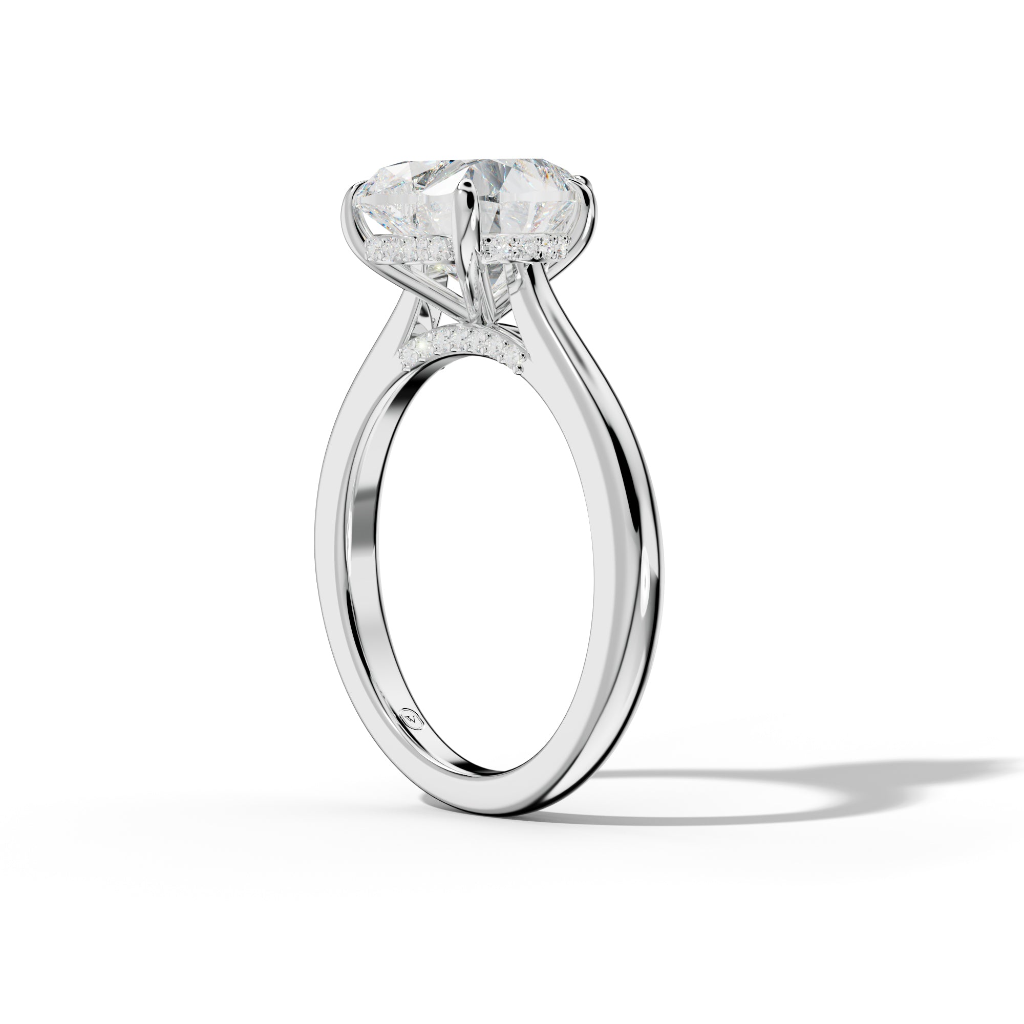 Millie Heart Diamond Engagement Ring