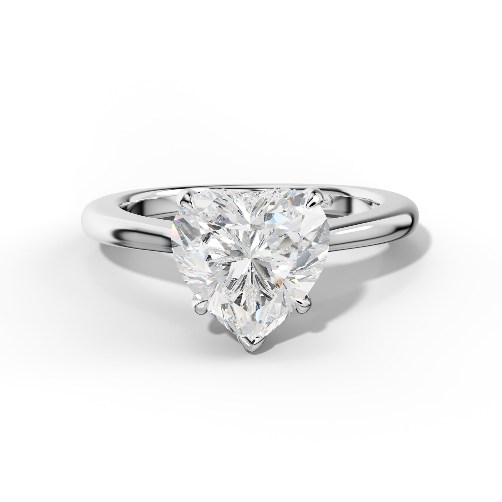 Millie Heart Diamond Engagement Ring