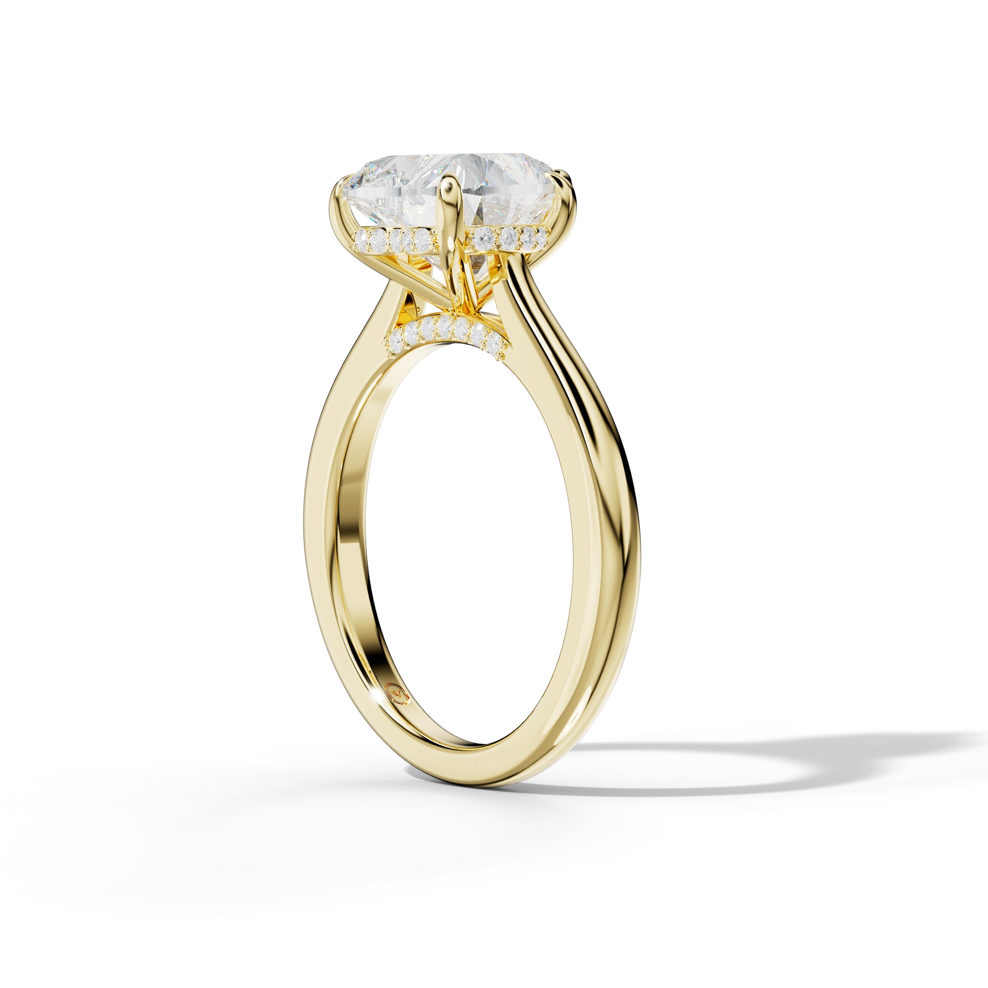 Millie Heart Diamond Engagement Ring