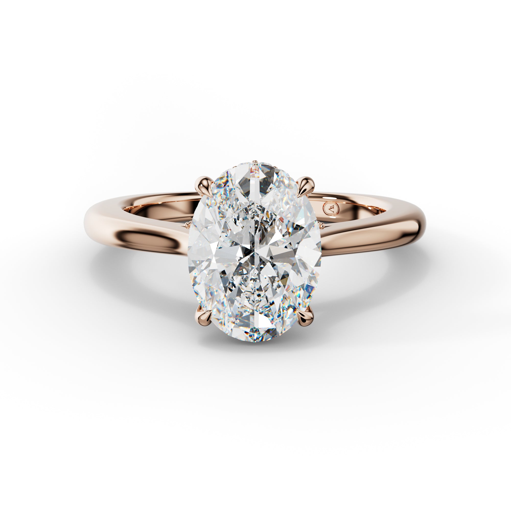 Millie Oval Diamond  Engagement Ring