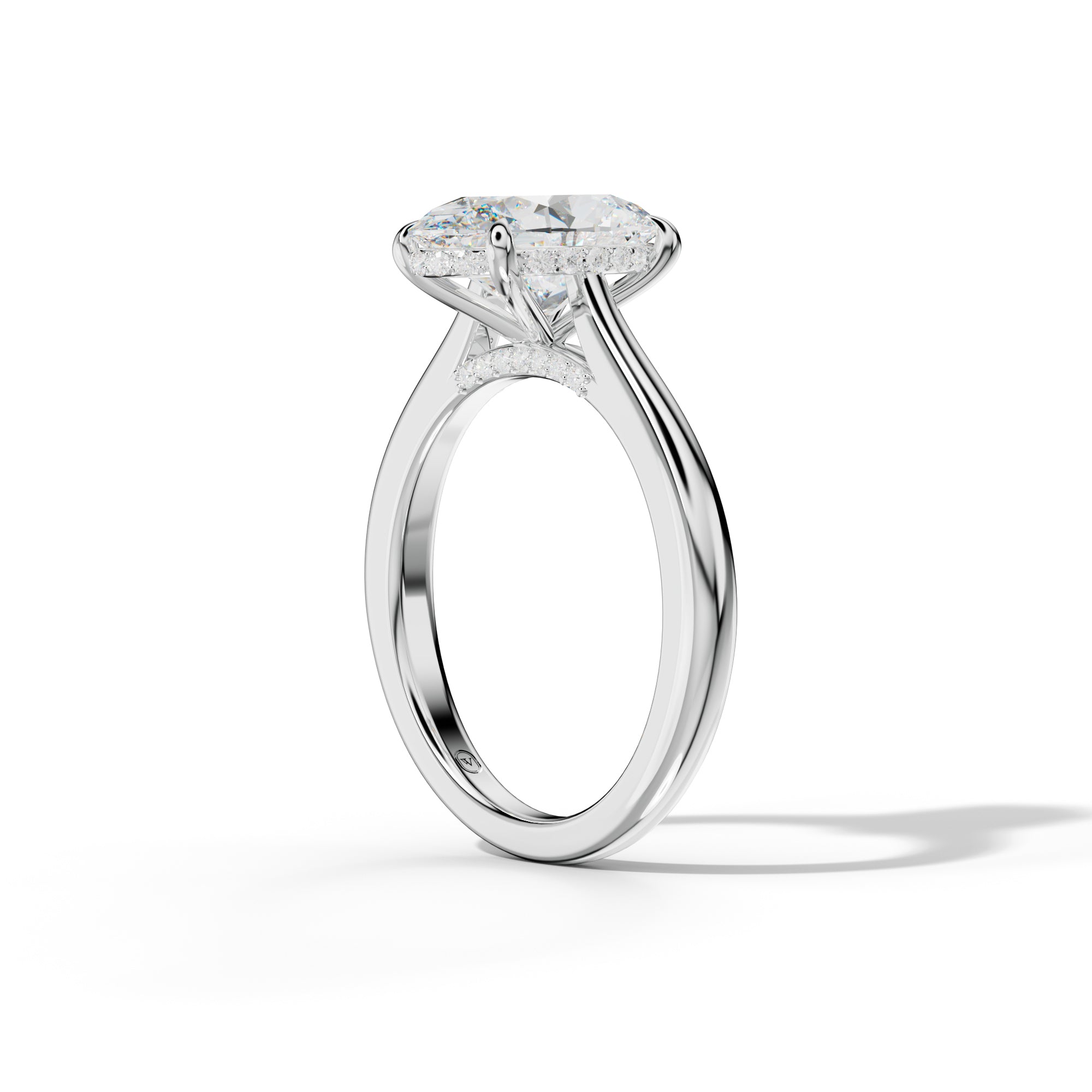 Millie Oval Diamond  Engagement Ring