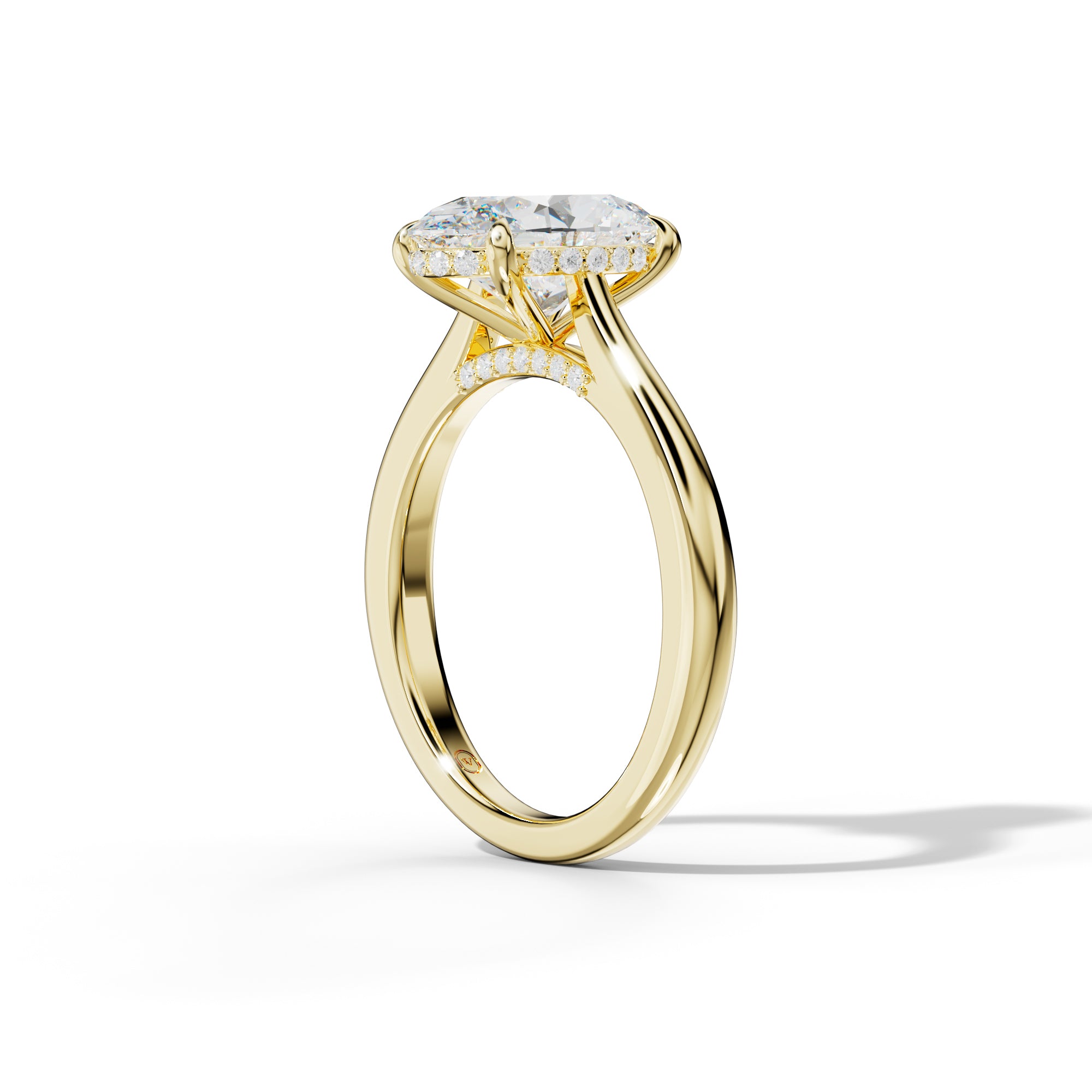 Millie Oval Diamond  Engagement Ring