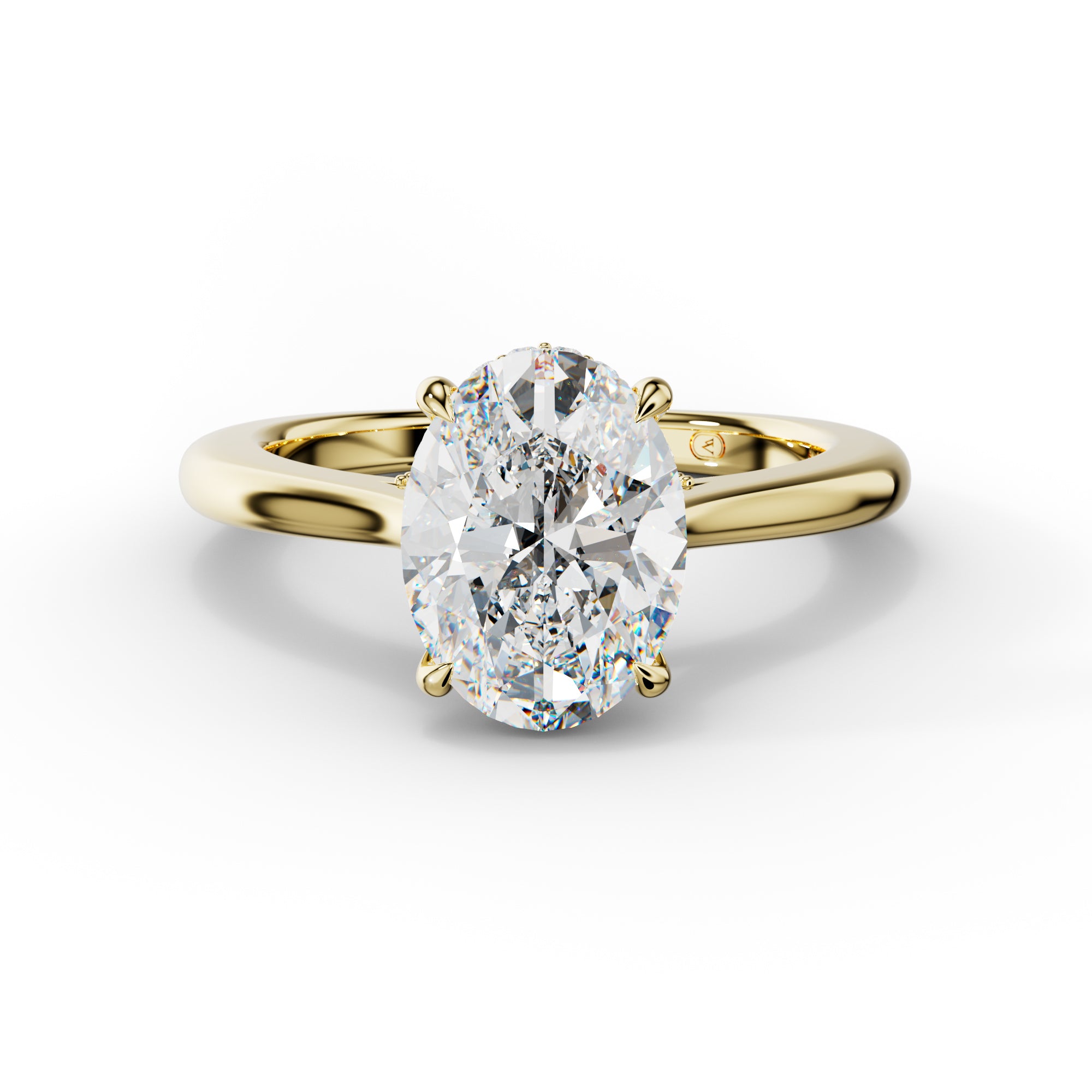 Millie Oval Diamond  Engagement Ring