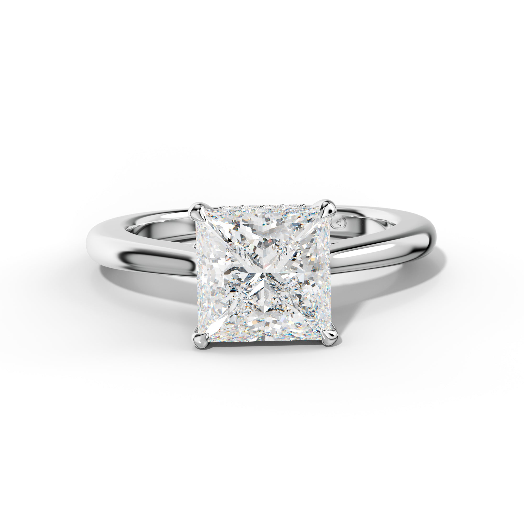 Millie Princess Cut Engagement Ring