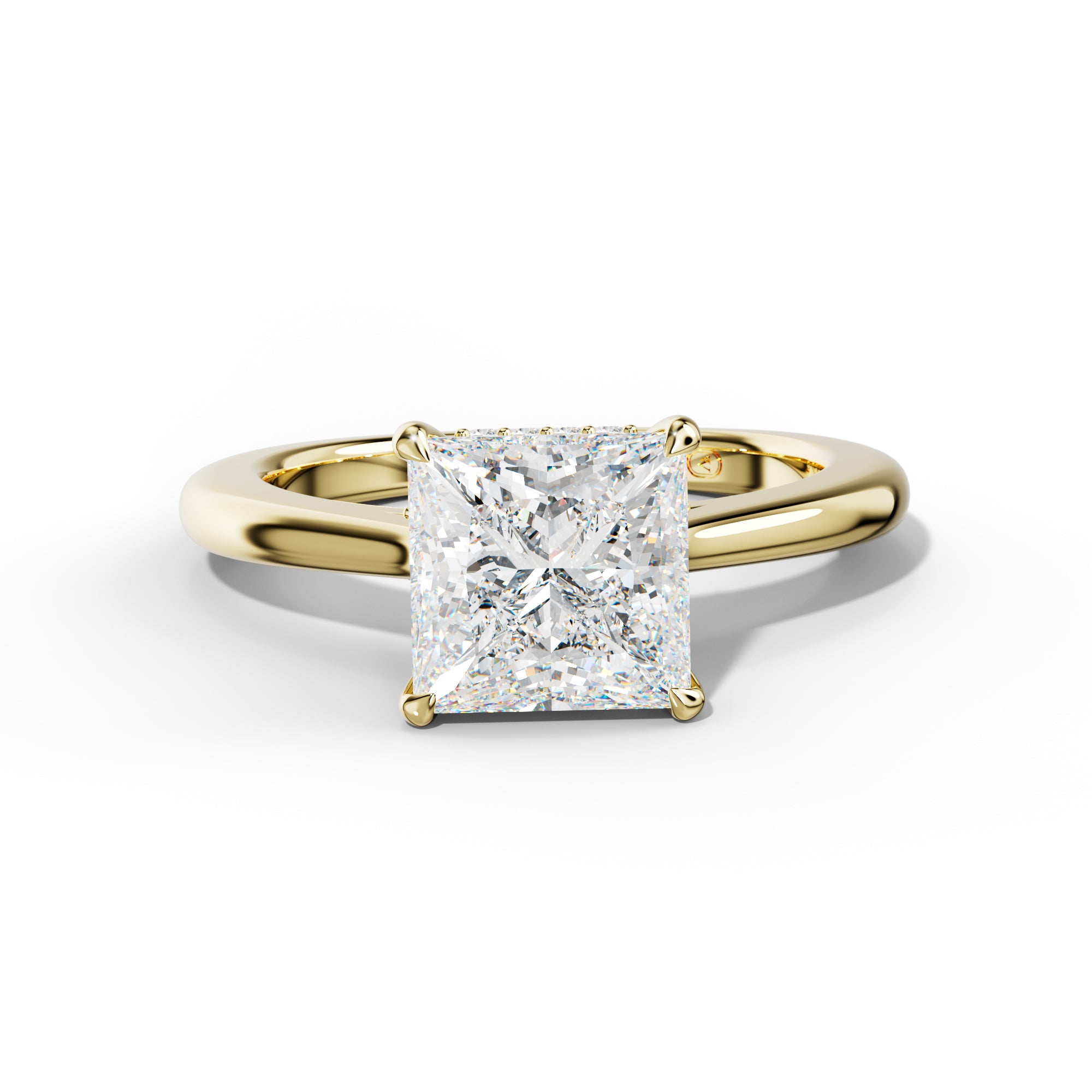 Millie Princess Cut Engagement Ring
