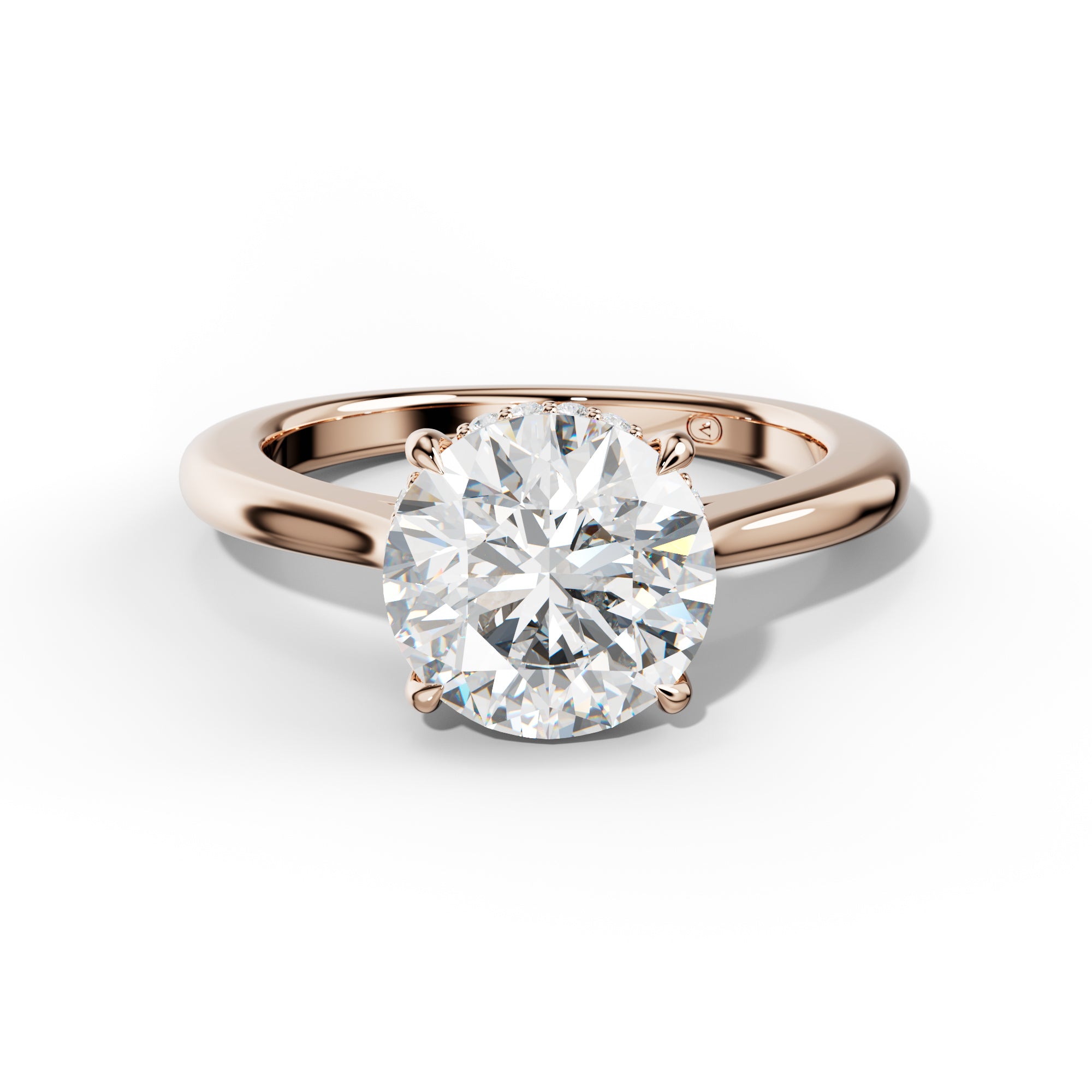 Millie Round Diamond  Engagement Ring
