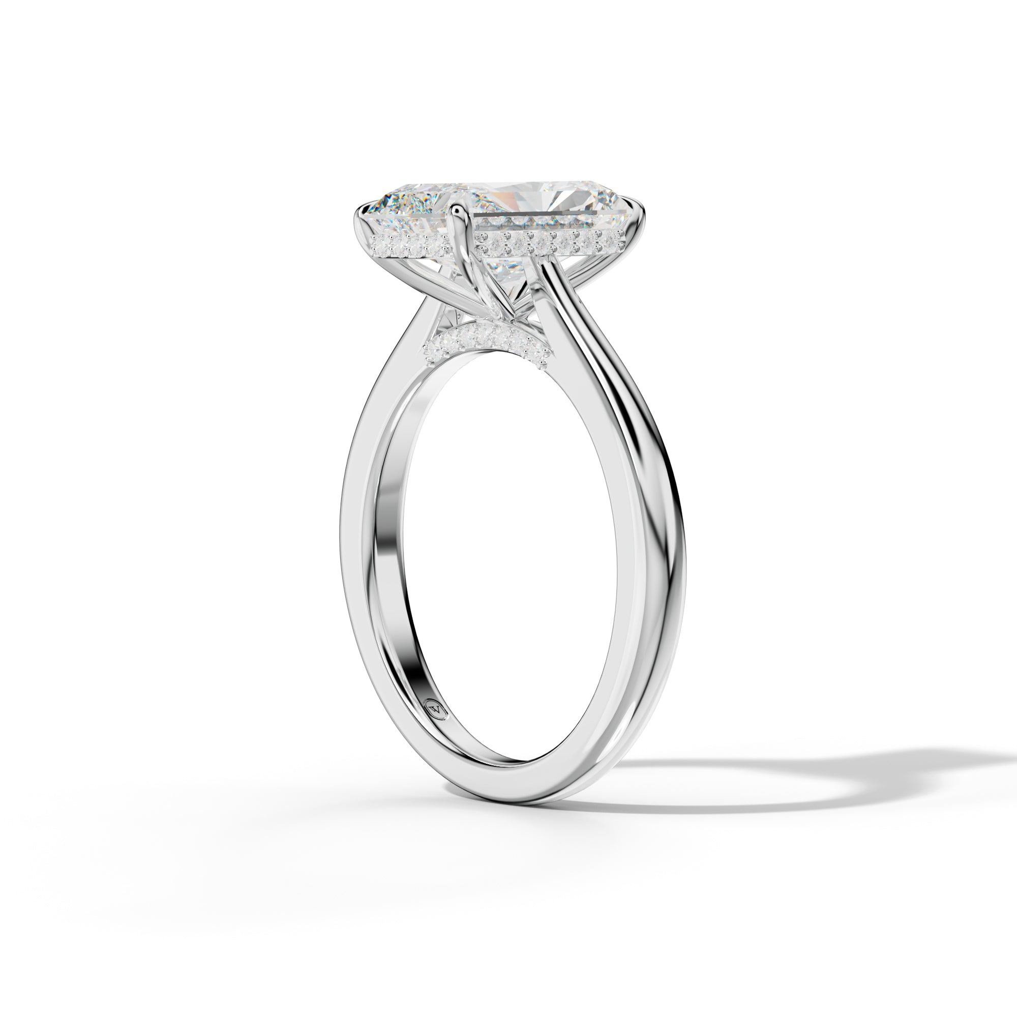 Millie Radiant Diamond  Engagement Ring