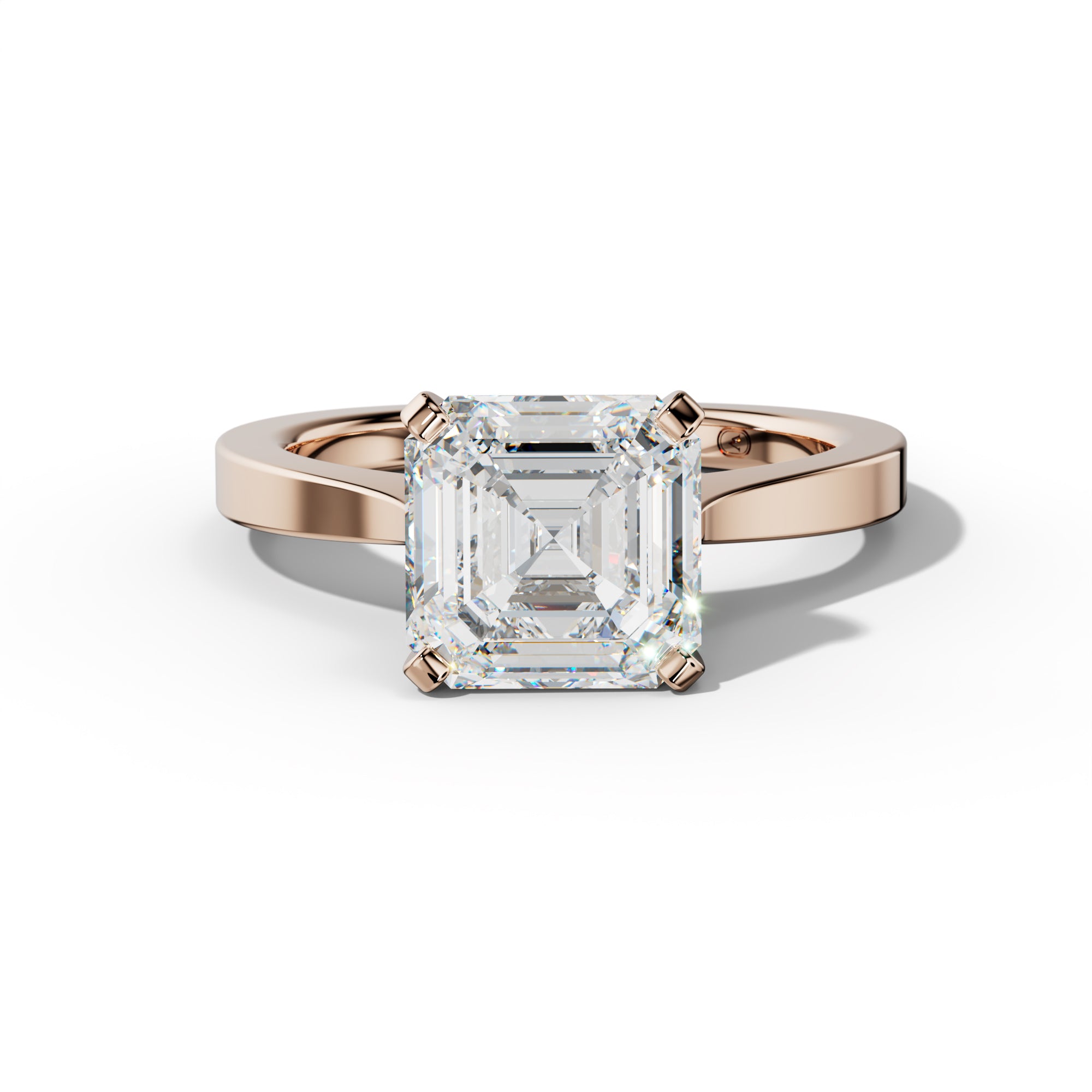 Amaya Asscher Diamond Engagement Ring