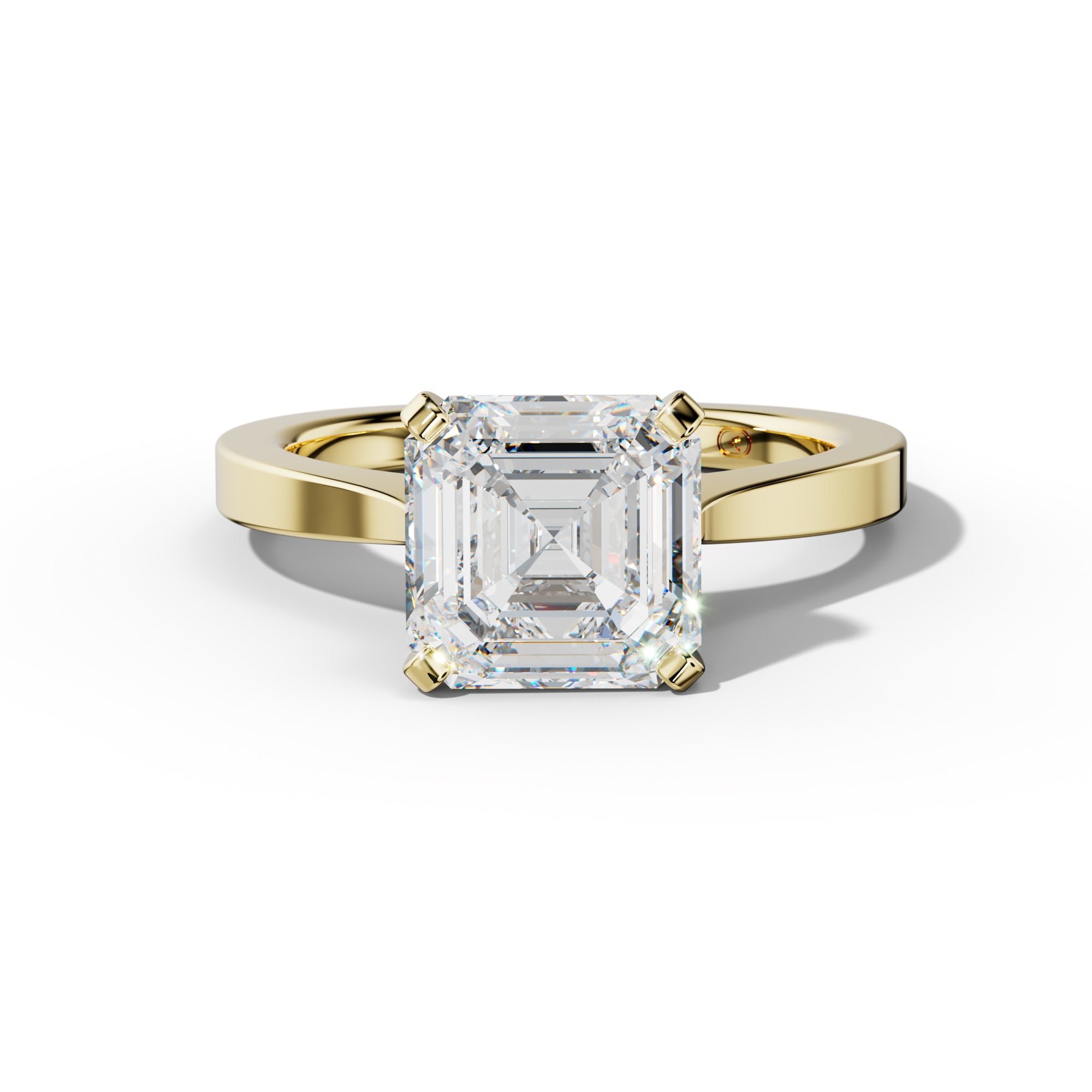 Amaya Asscher Diamond Engagement Ring
