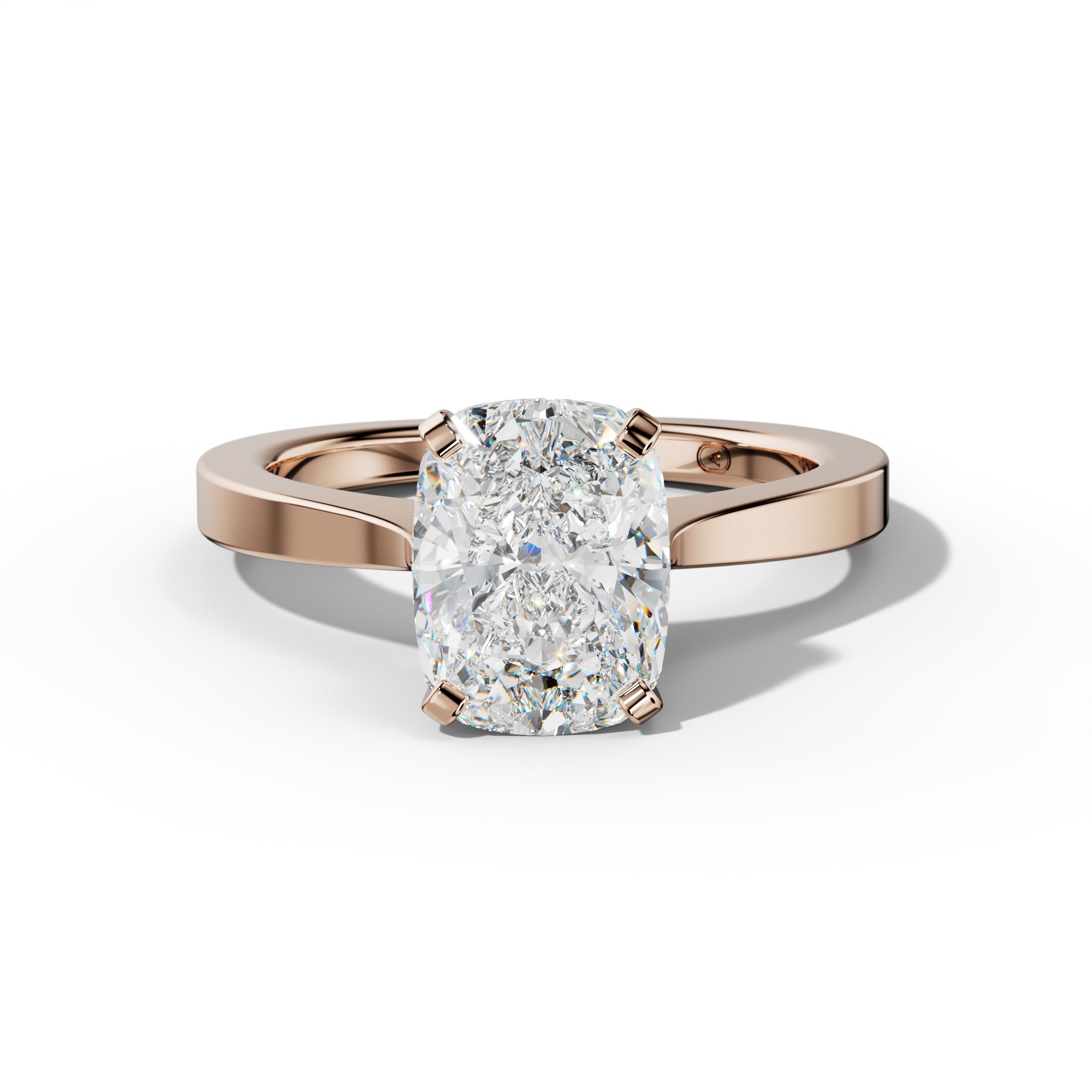 Amaya Elongated Cushion Diamond  Engagement Ring