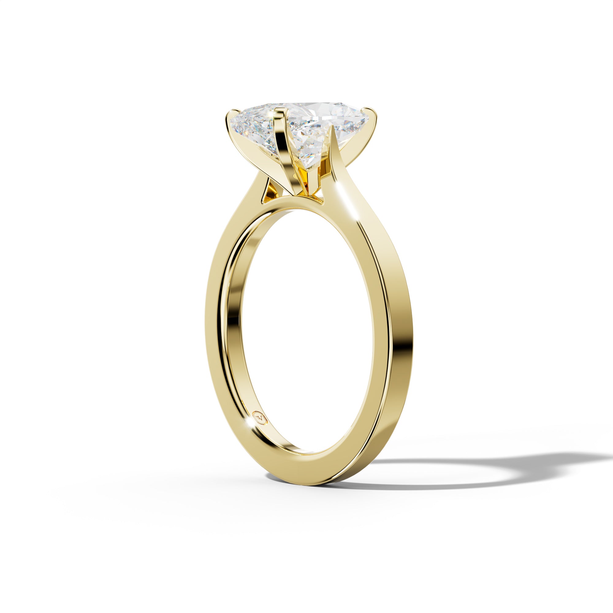 Amaya Elongated Cushion Diamond  Engagement Ring
