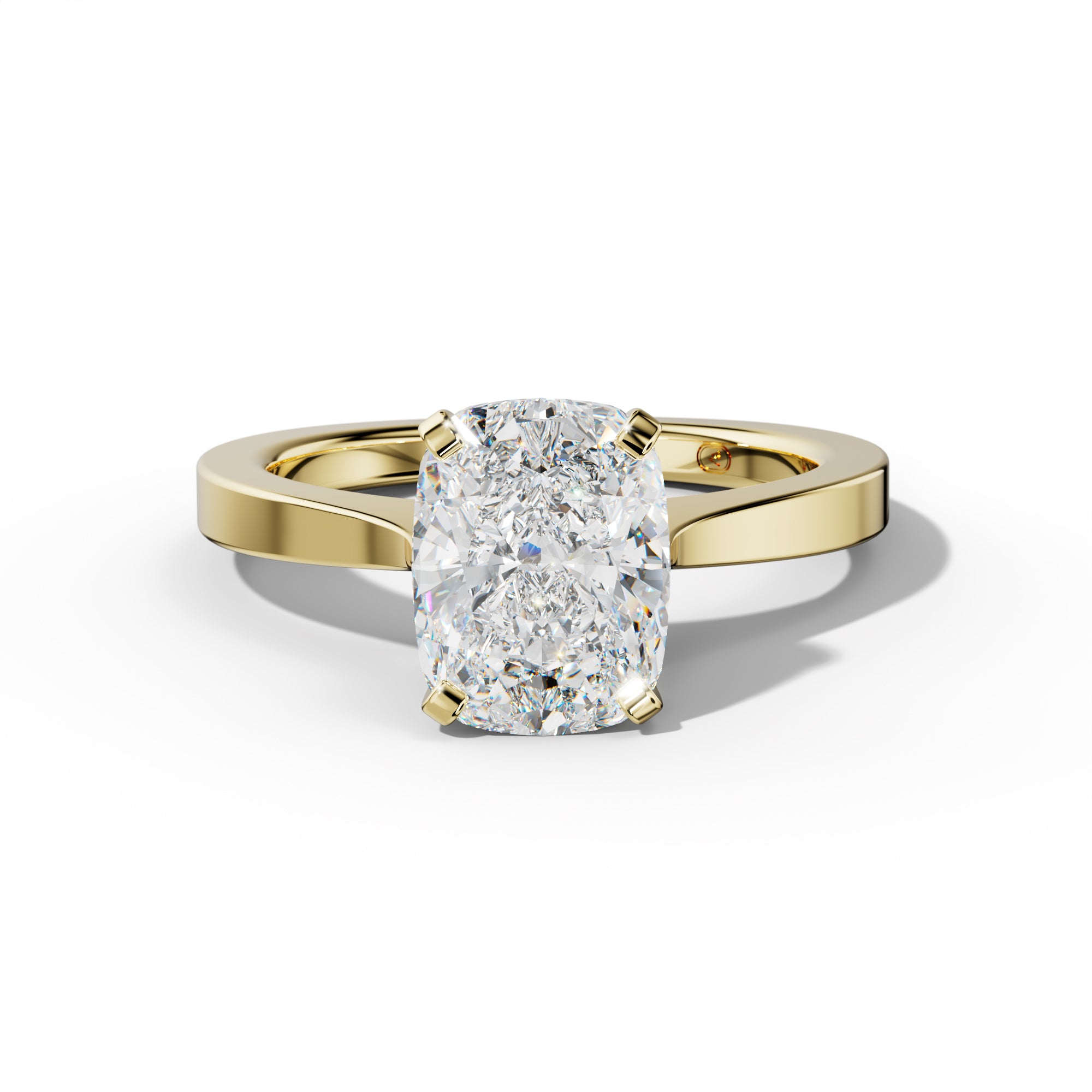 Amaya Elongated Cushion Diamond  Engagement Ring