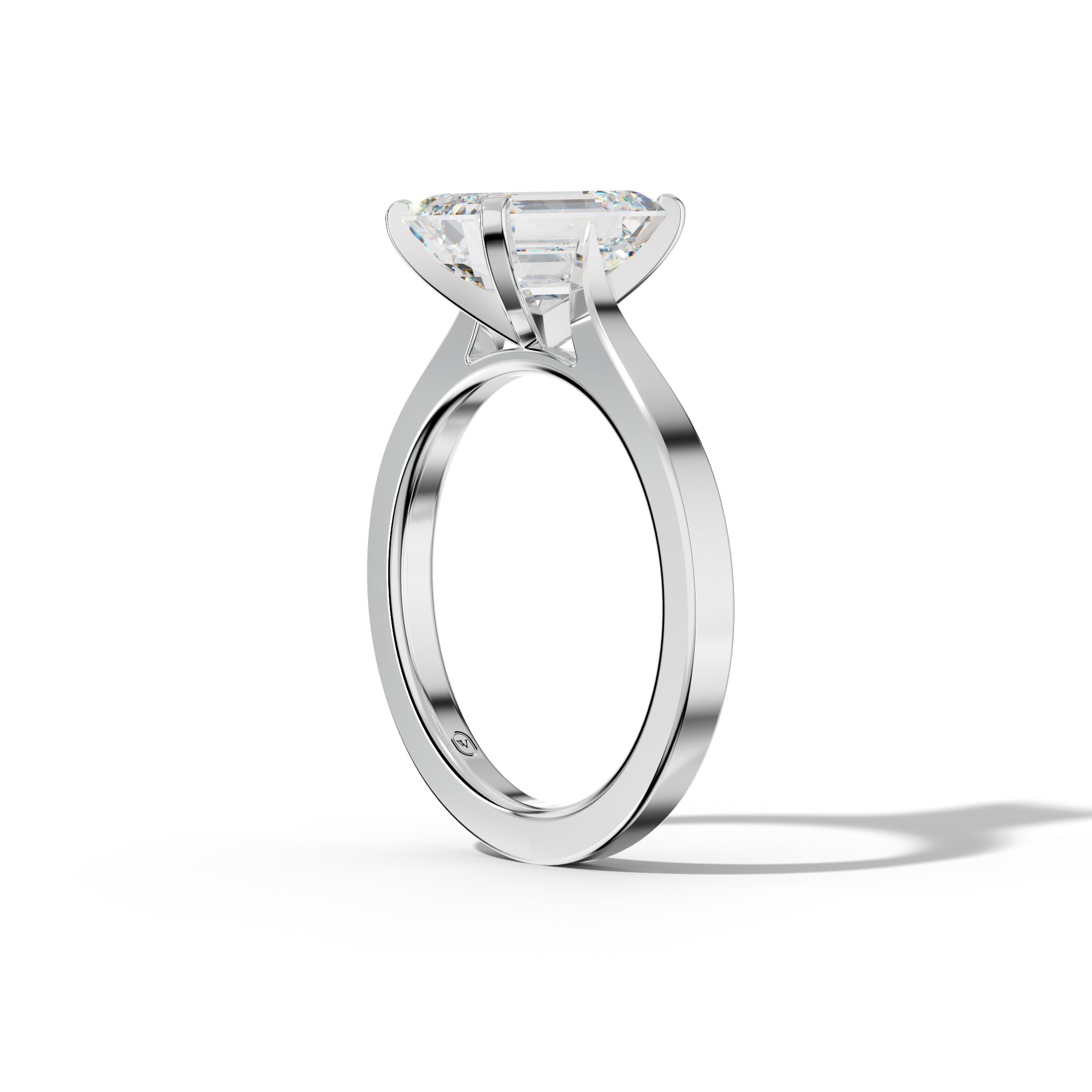 Amaya Emerald Cut Engagement Ring