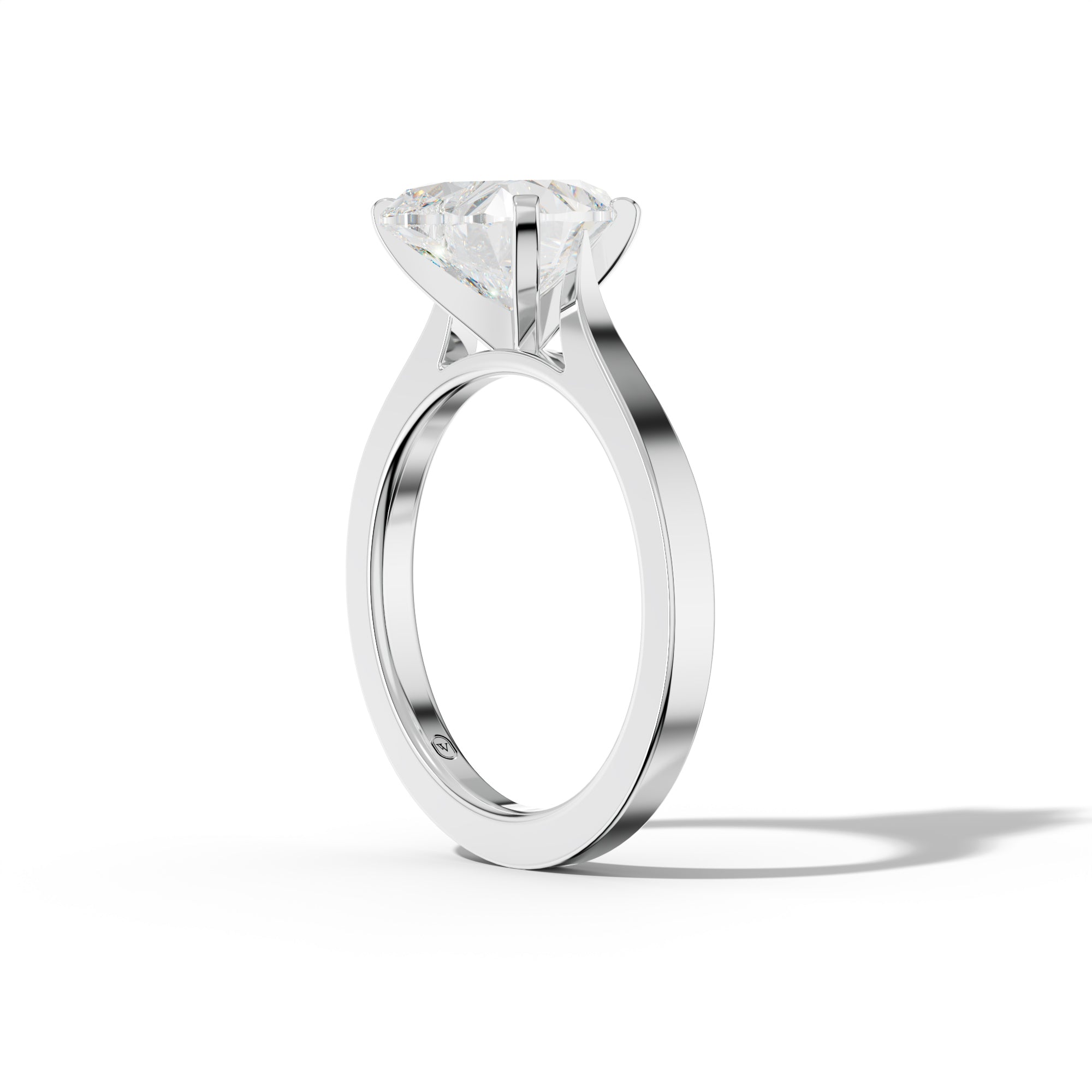 Amaya Heart Diamond Engagement Ring