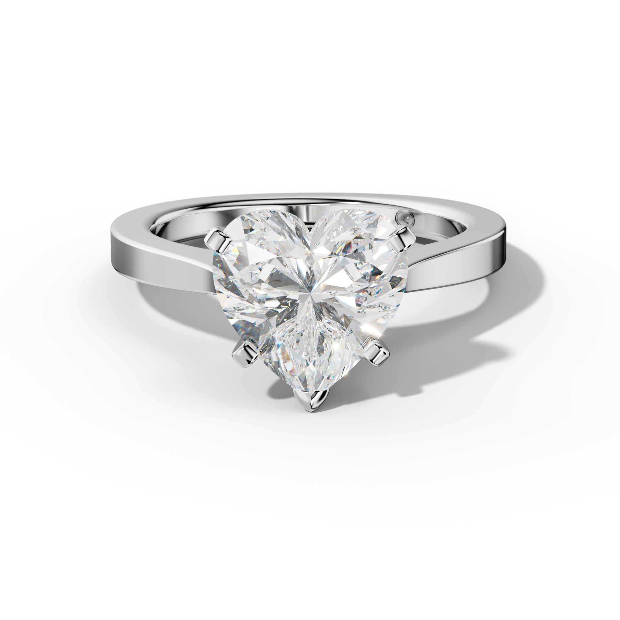Amaya Heart Diamond Engagement Ring