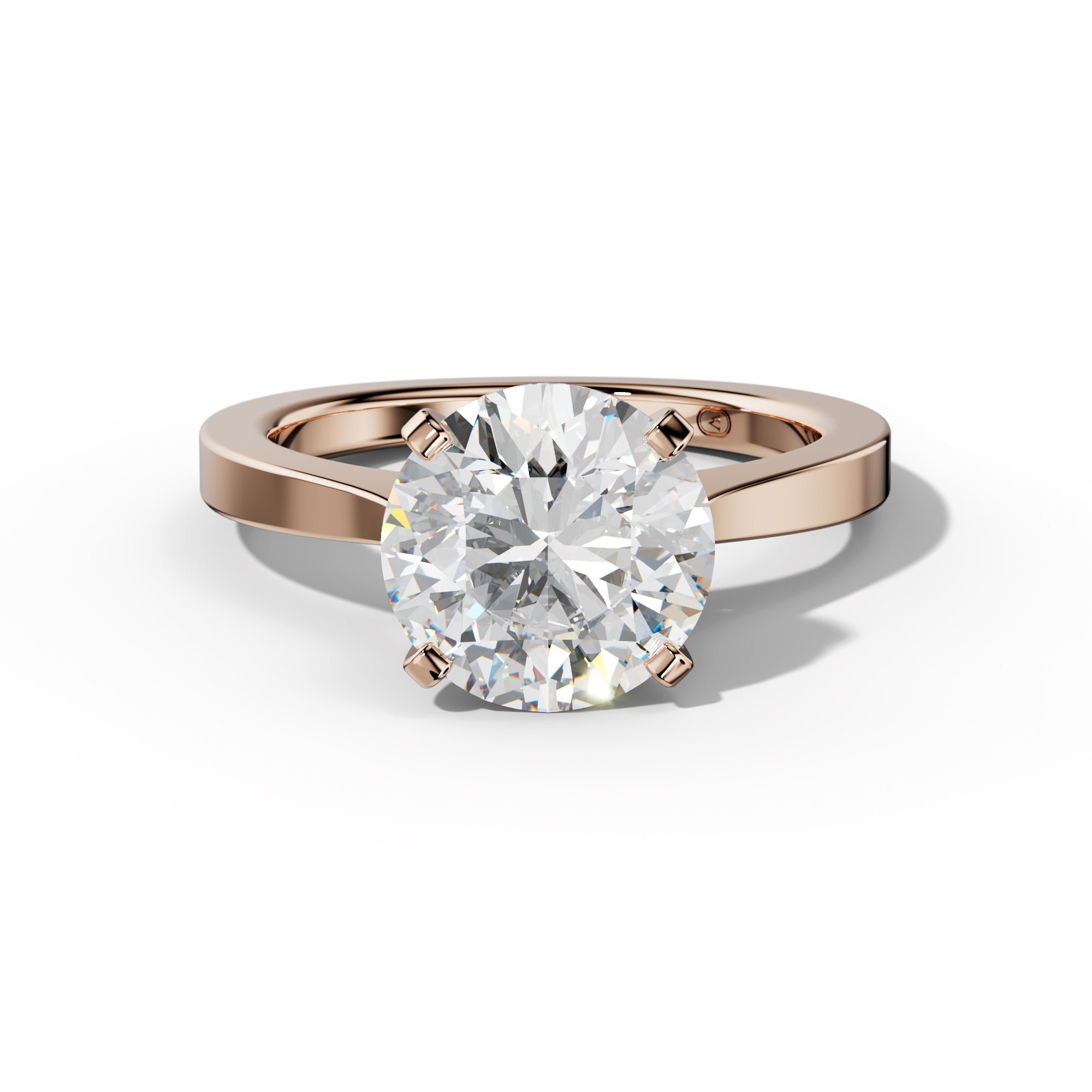Amaya Round Diamond Engagement Ring