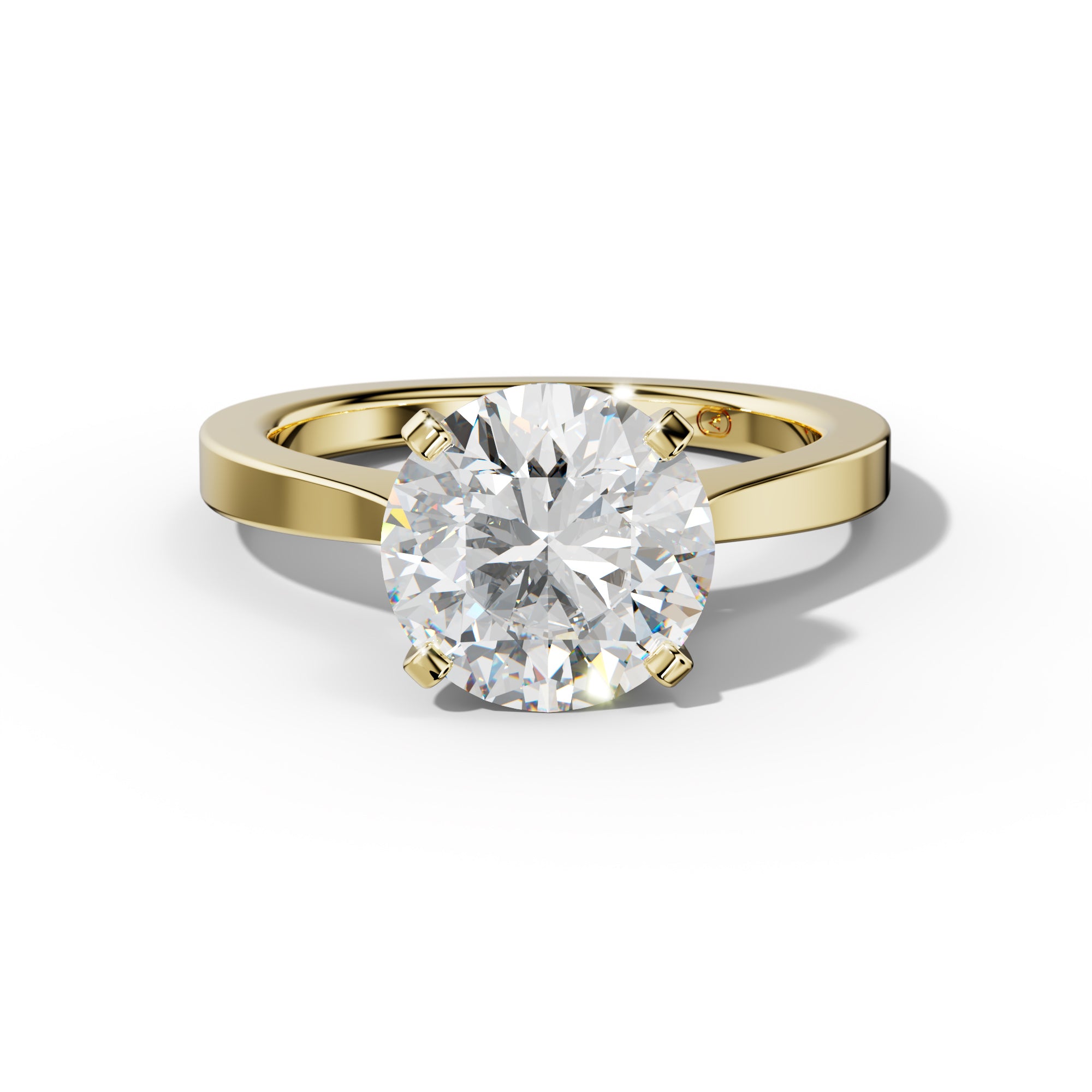 Amaya Round Diamond Engagement Ring