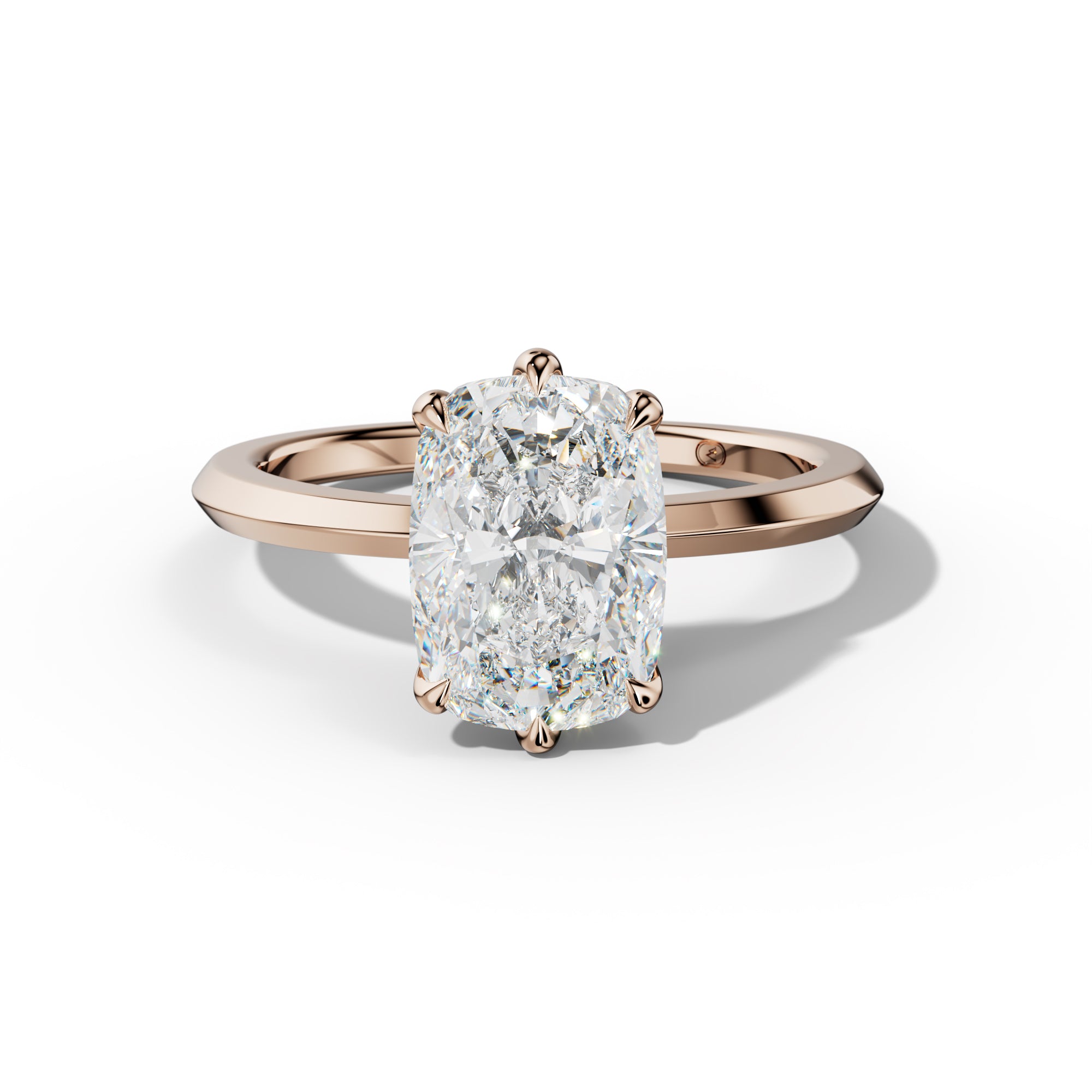 Myra Elongated Cushion Diamond Engagement Ring