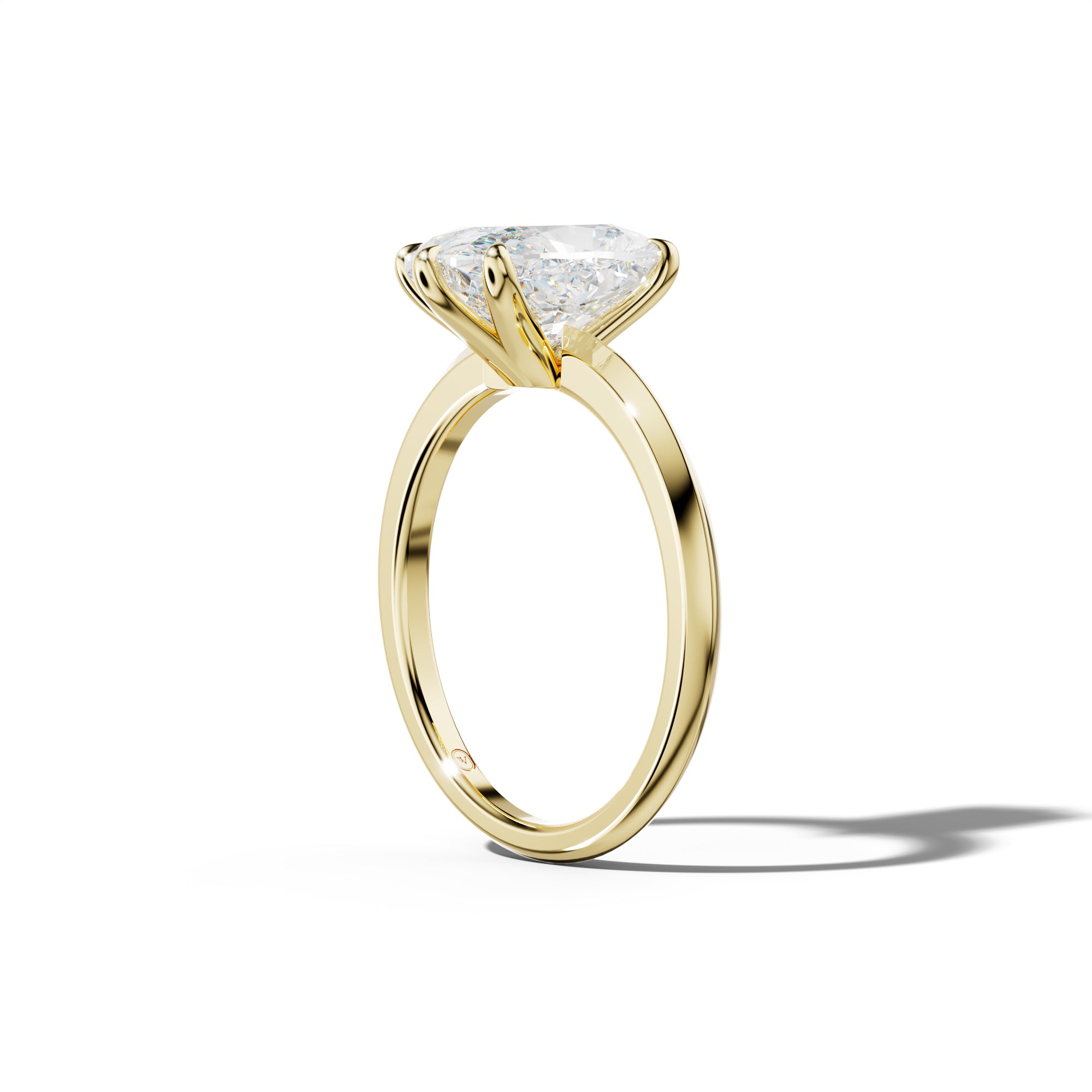 Myra Elongated Cushion Diamond Engagement Ring