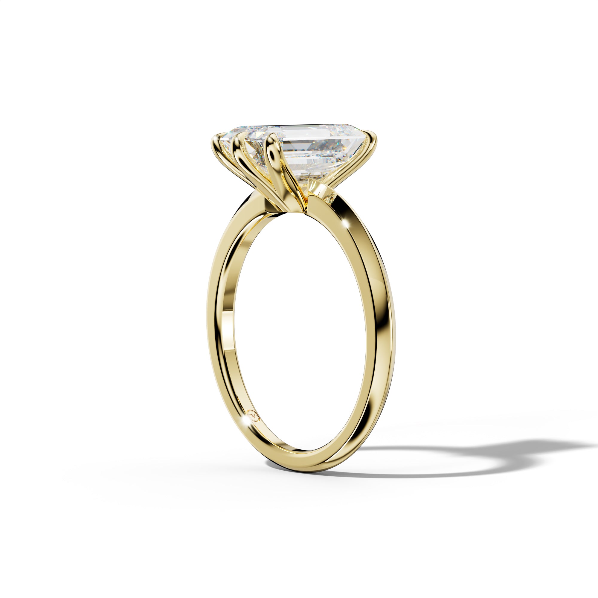 Myra Emerald Cut  Engagement Ring