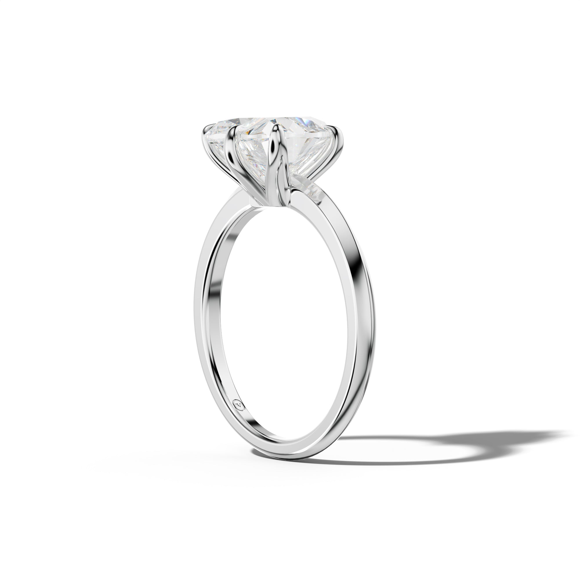 Myra Heart Diamond Engagement Ring