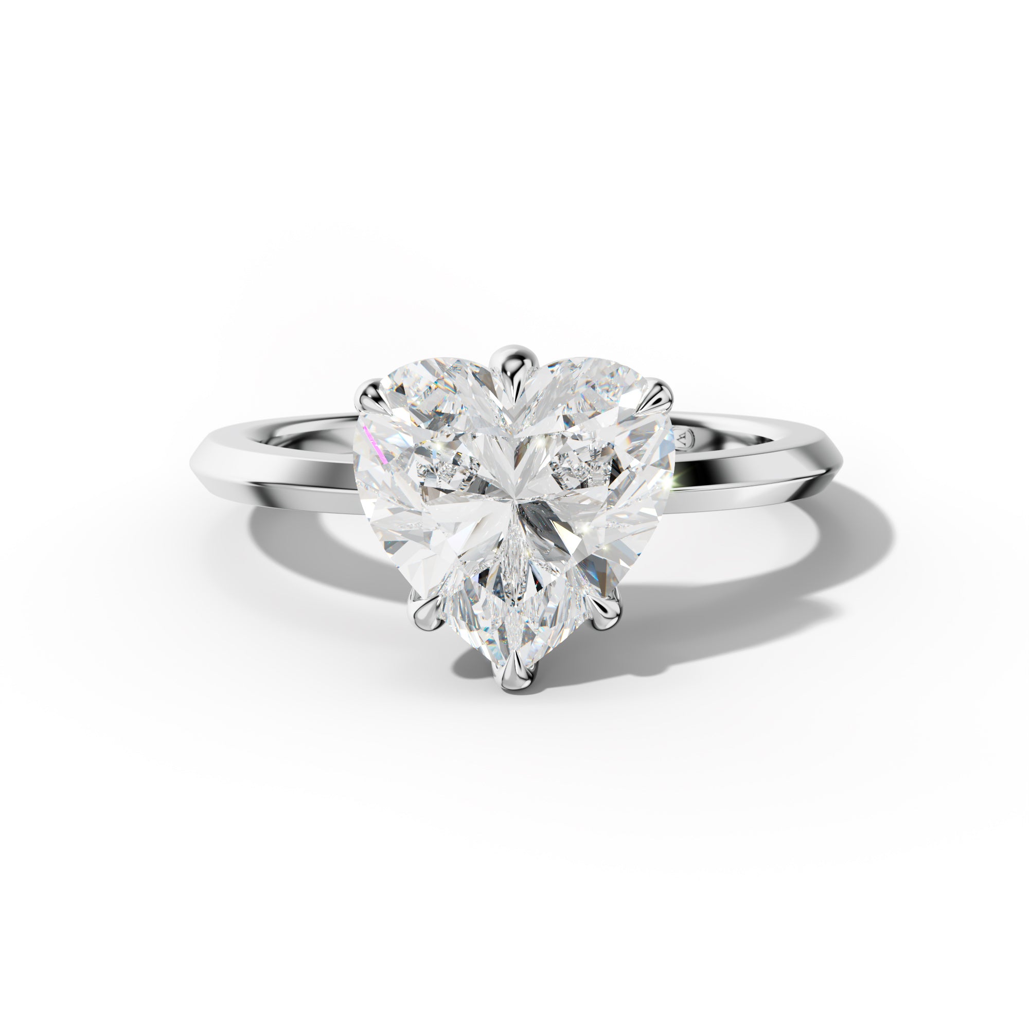 Myra Heart Diamond Engagement Ring