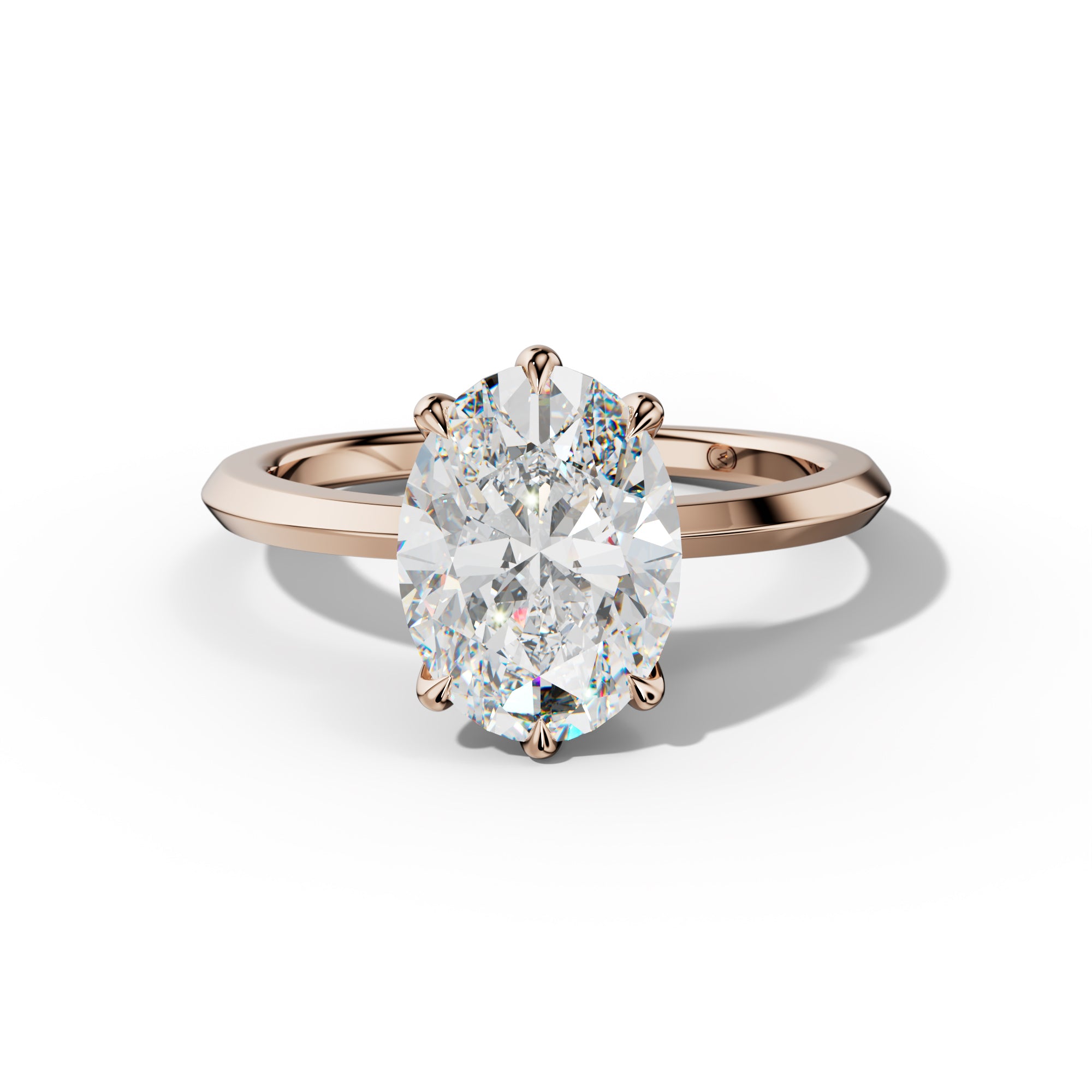Myra Oval Diamond  Engagement Ring
