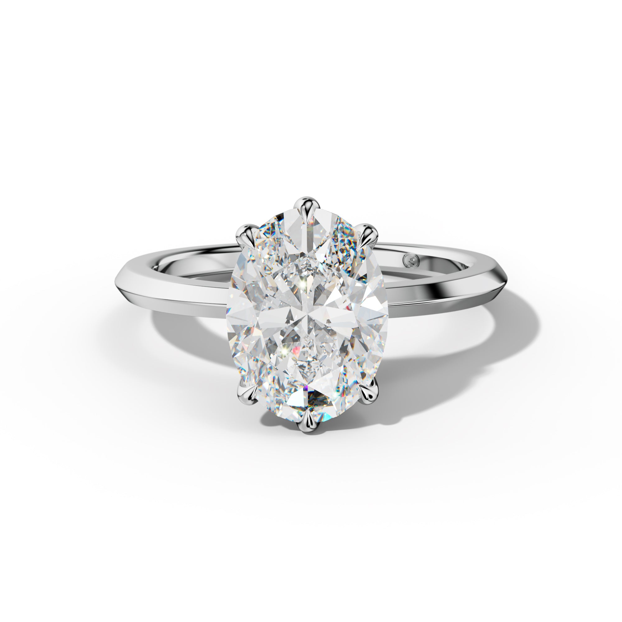 Myra Oval Diamond  Engagement Ring