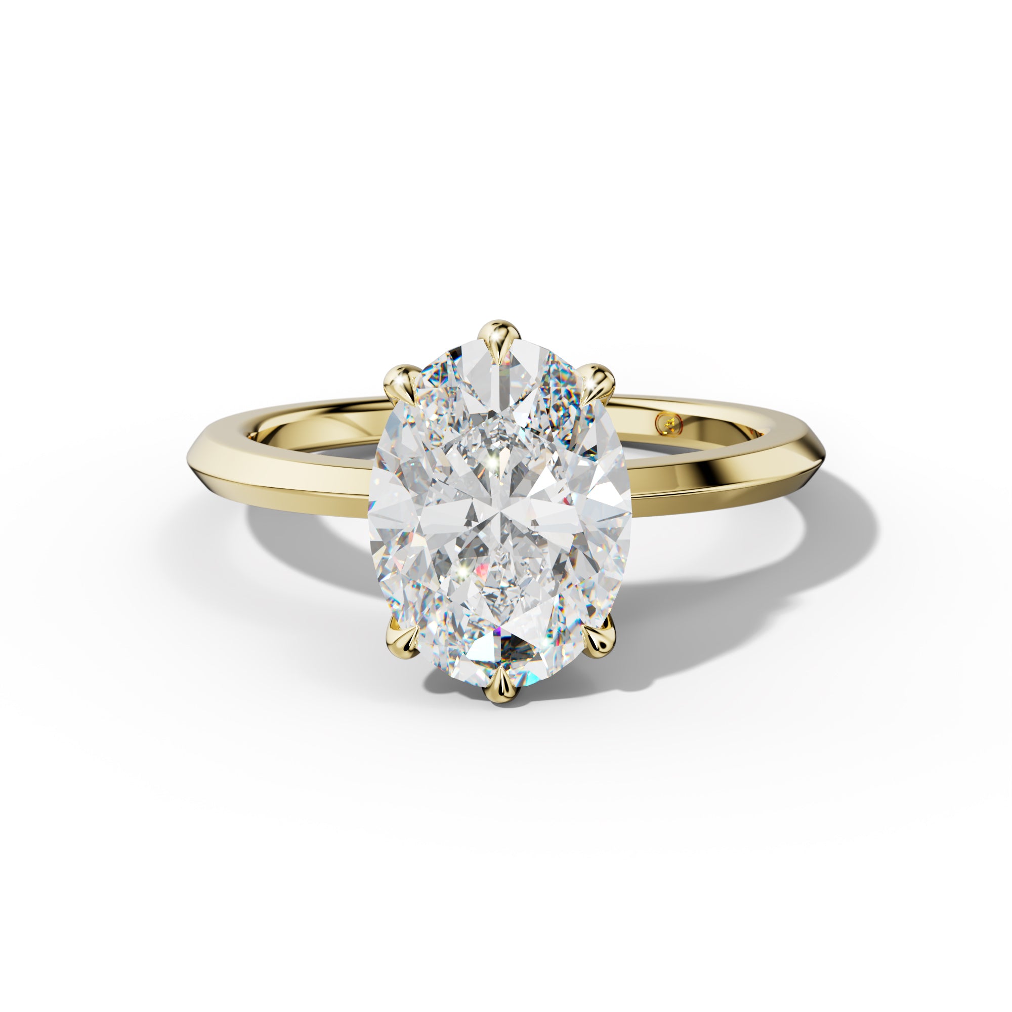 Myra Oval Diamond  Engagement Ring