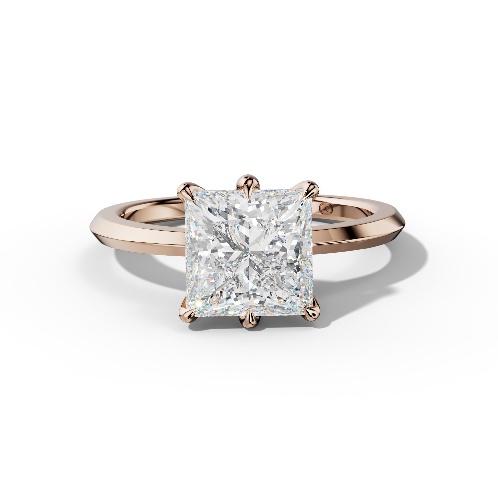 Myra Princess Cut Engagement Ring