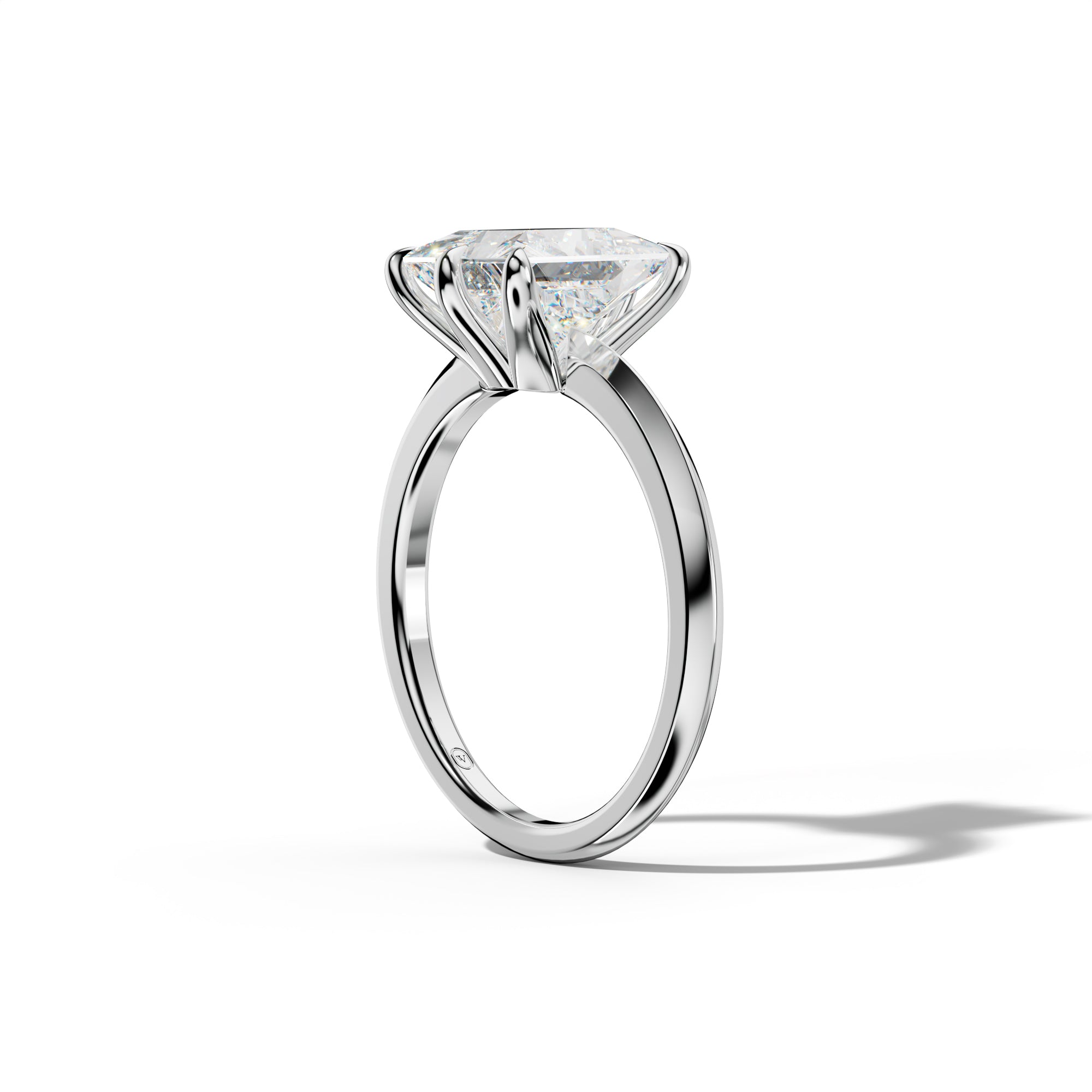 Myra Princess Cut Engagement Ring