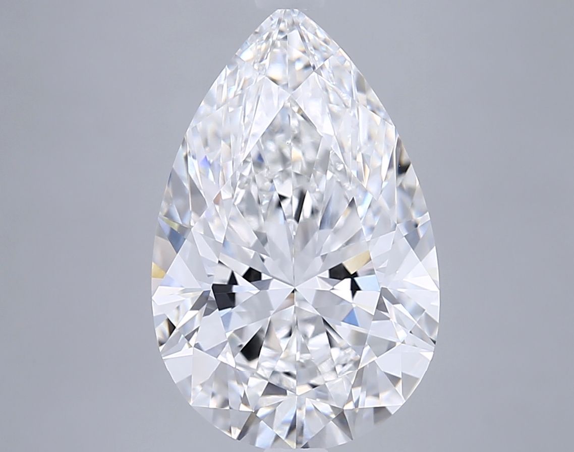 5.04 Carat E-VVS2 Pear Lab Diamond