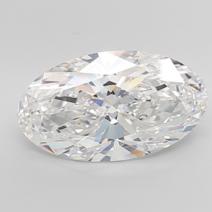 8.13 Carat E-VVS2 Oval Lab Diamond