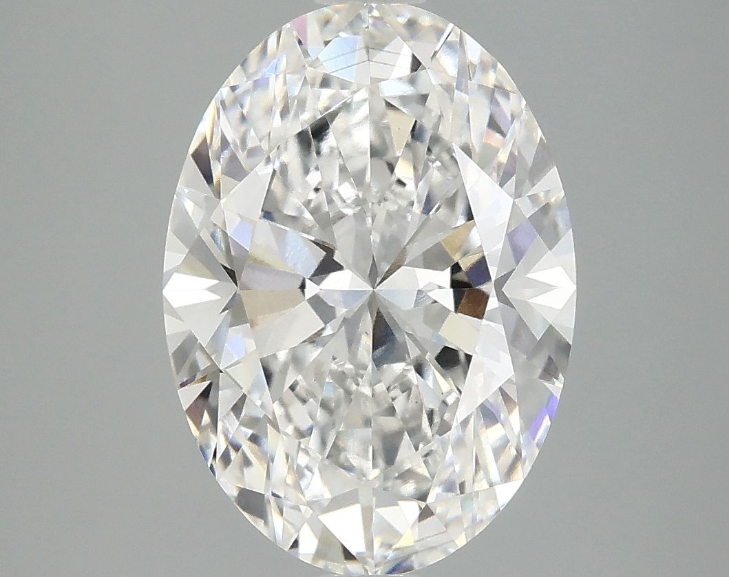 3.94 Carat F-VS1 Oval Lab Diamond