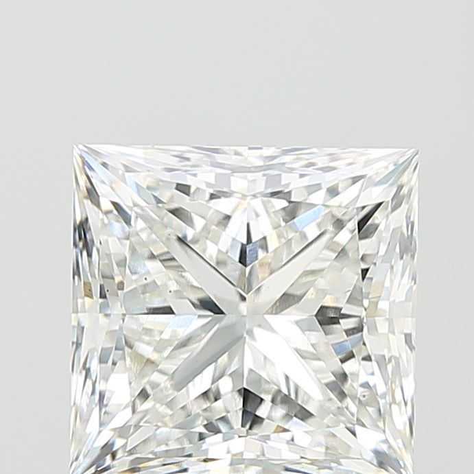 4.43 Carat F-VS1 Princess Lab Diamond