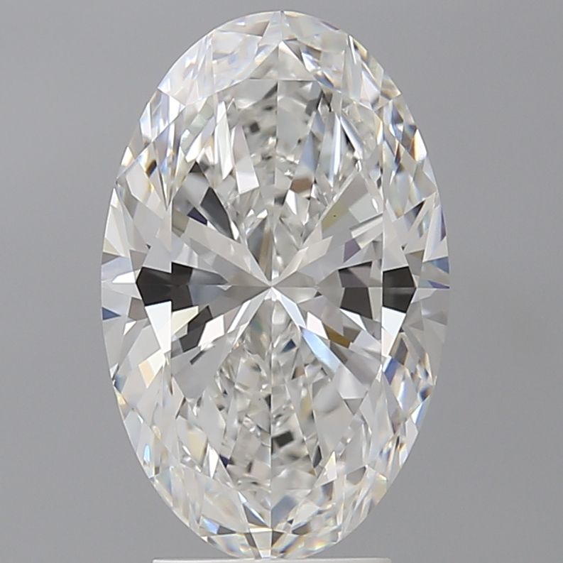 4.09 Carat E-VVS2 Oval Lab Diamond
