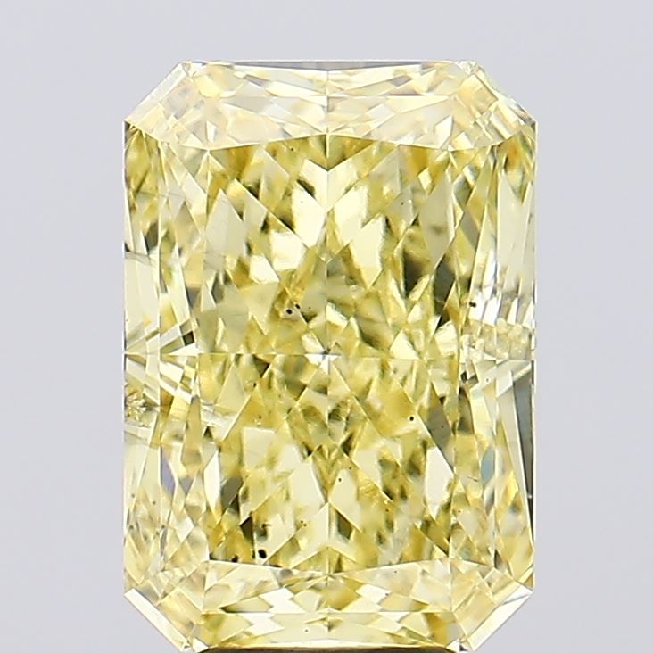 6.83 Carat Radiant Cut Fancy Yellow